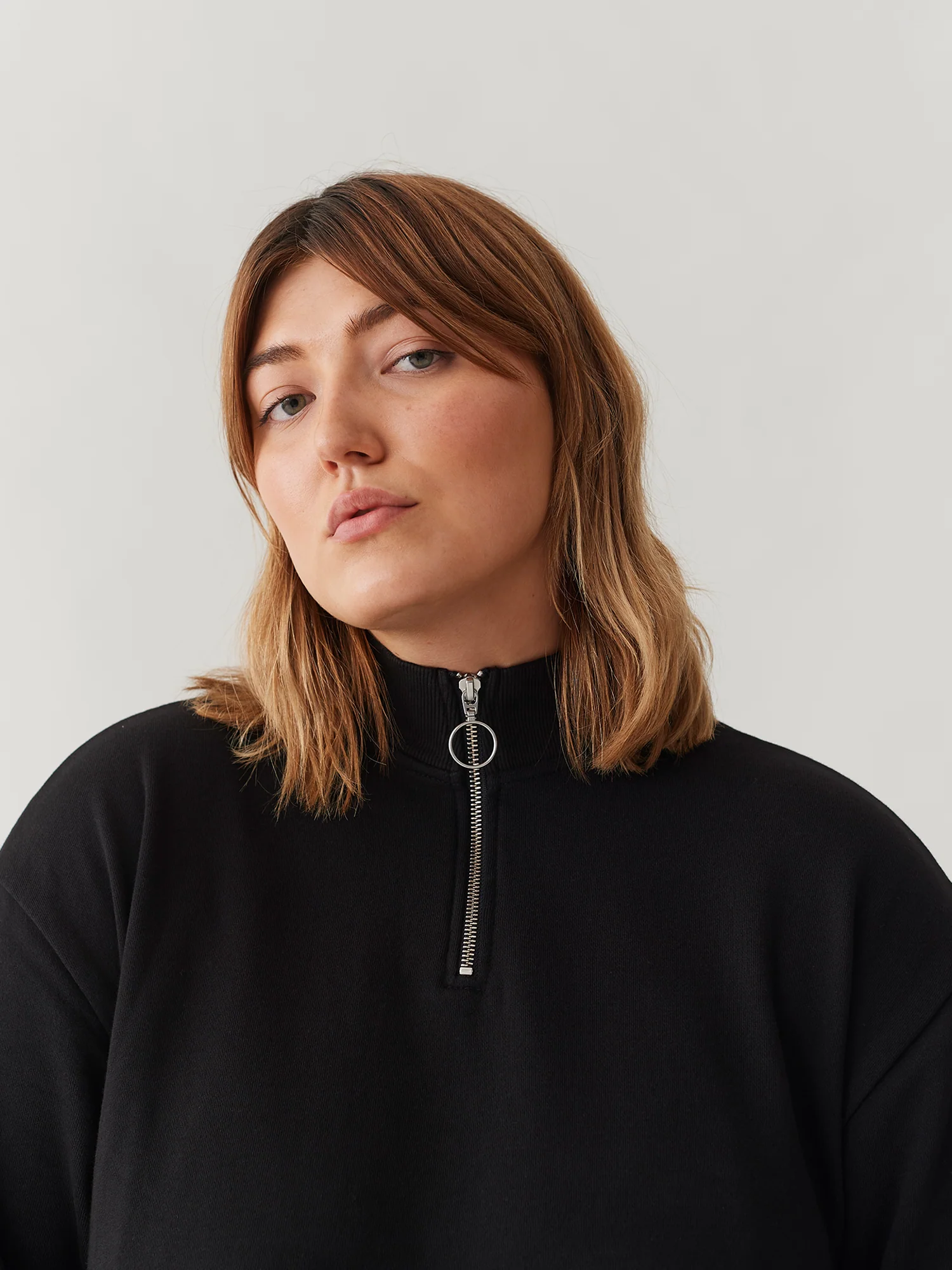 LO Sally Sweater Dress - Black - Image 9