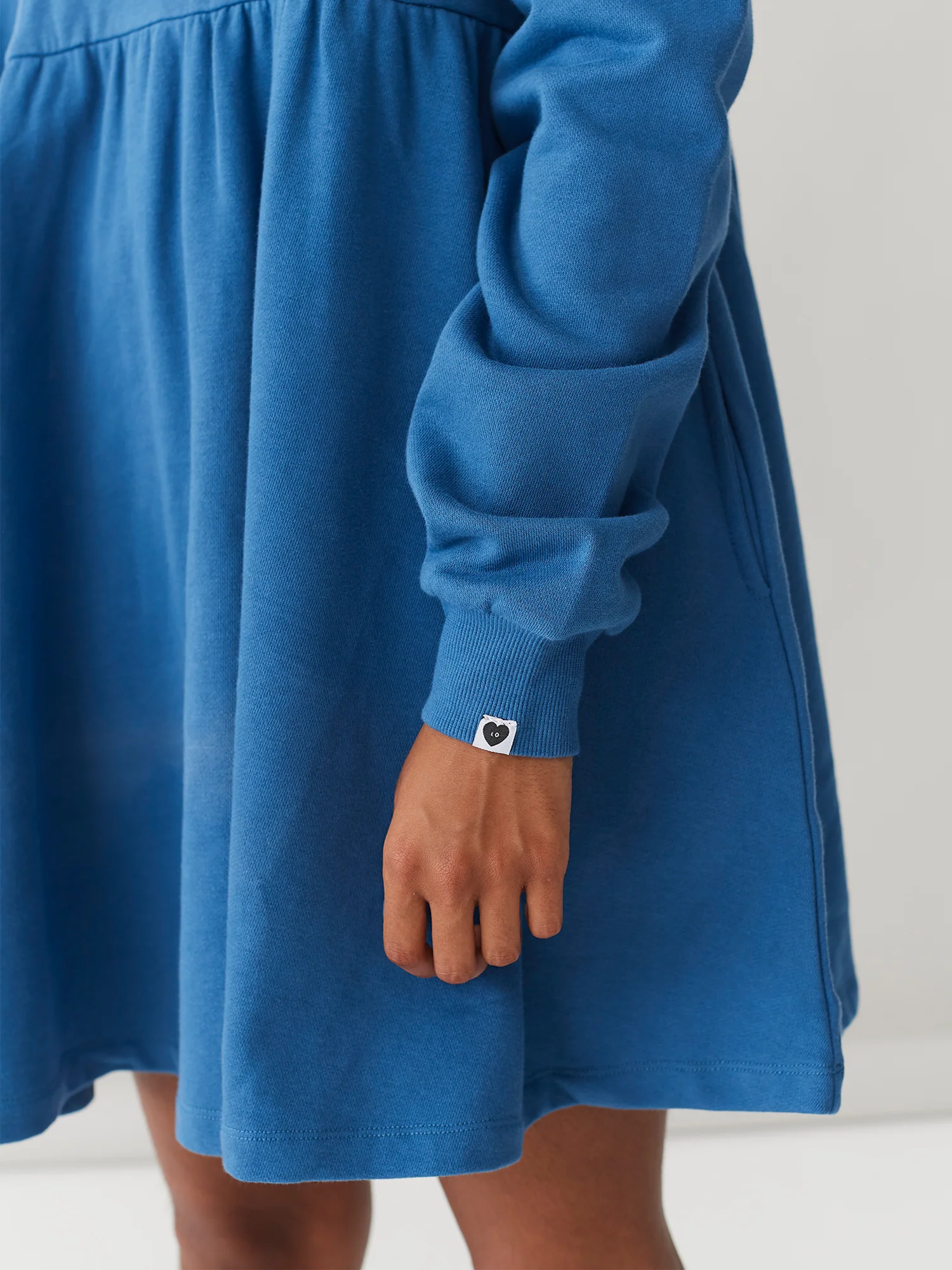 LO Sally Sweater Dress - Blue - Image 7