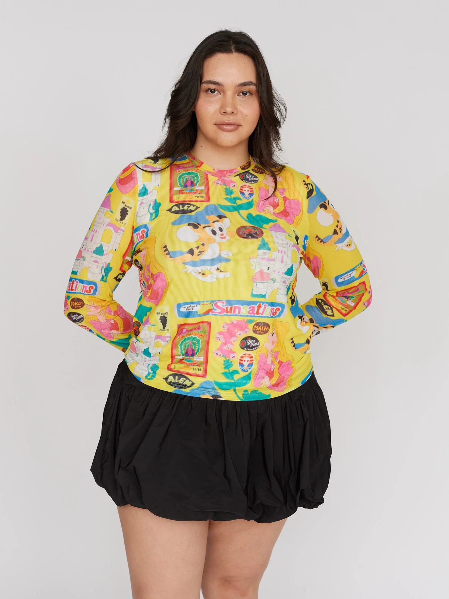 LO x Arabella Simpson Mesh Top