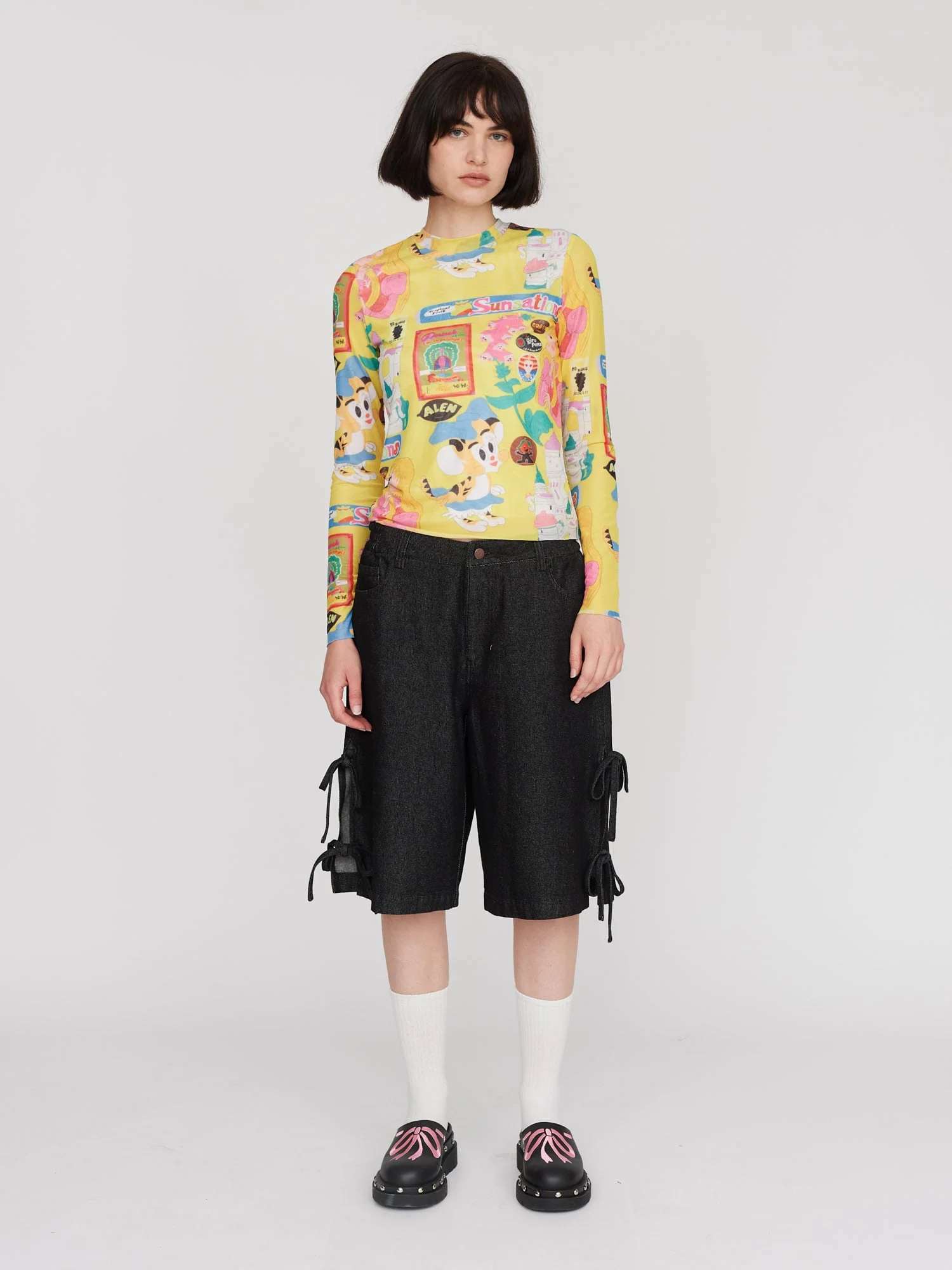 LO x Arabella Simpson Mesh Top - Image 2