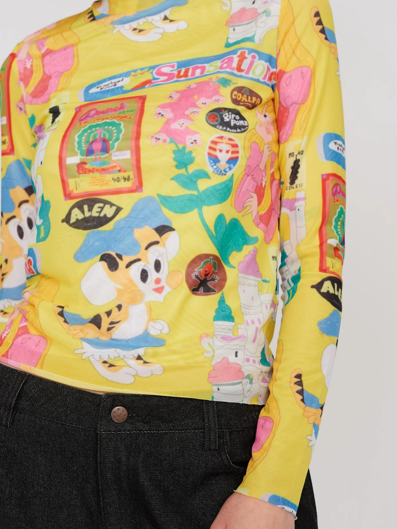 LO x Arabella Simpson Mesh Top - Image 3