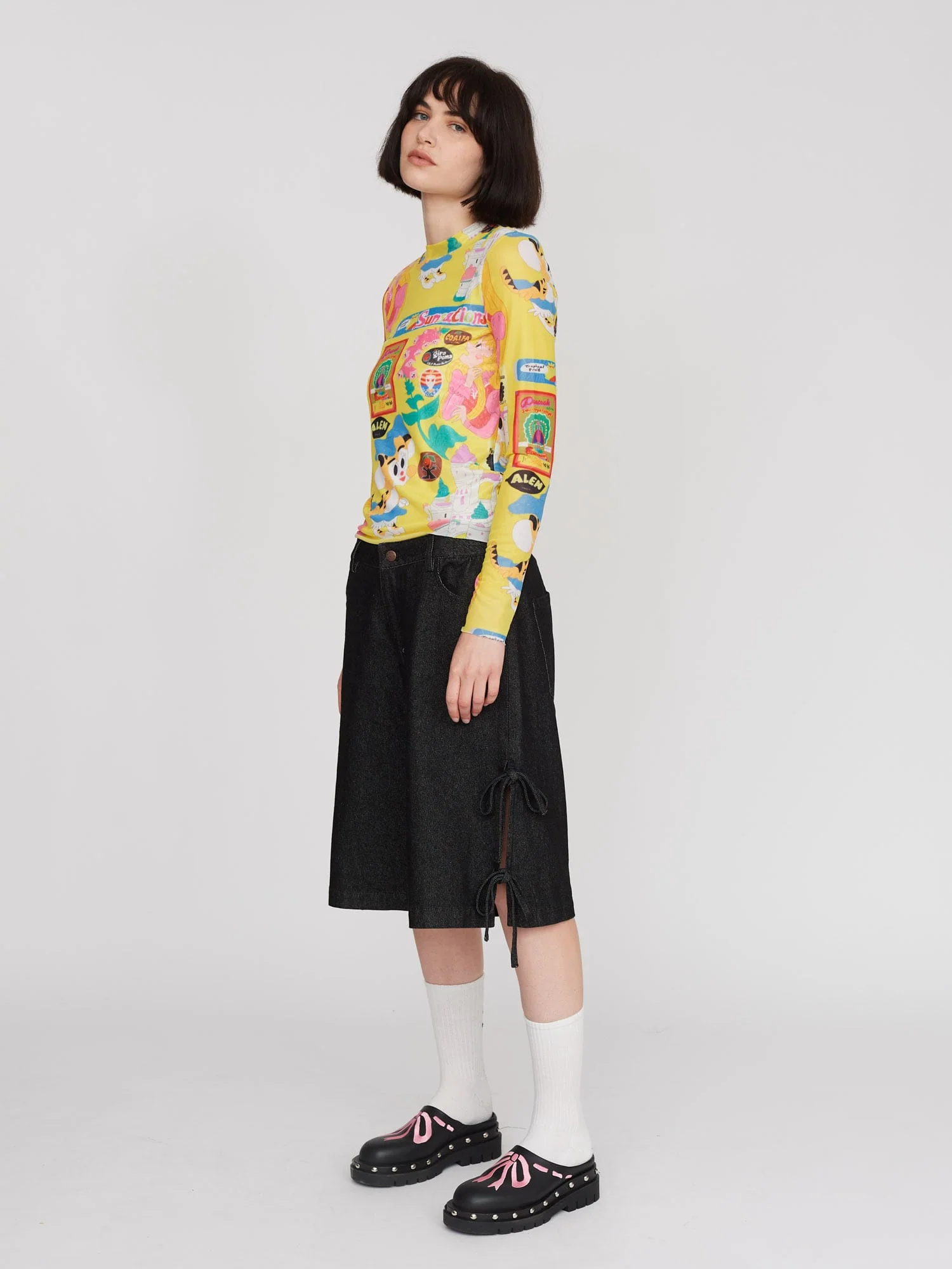 LO x Arabella Simpson Mesh Top - Image 5