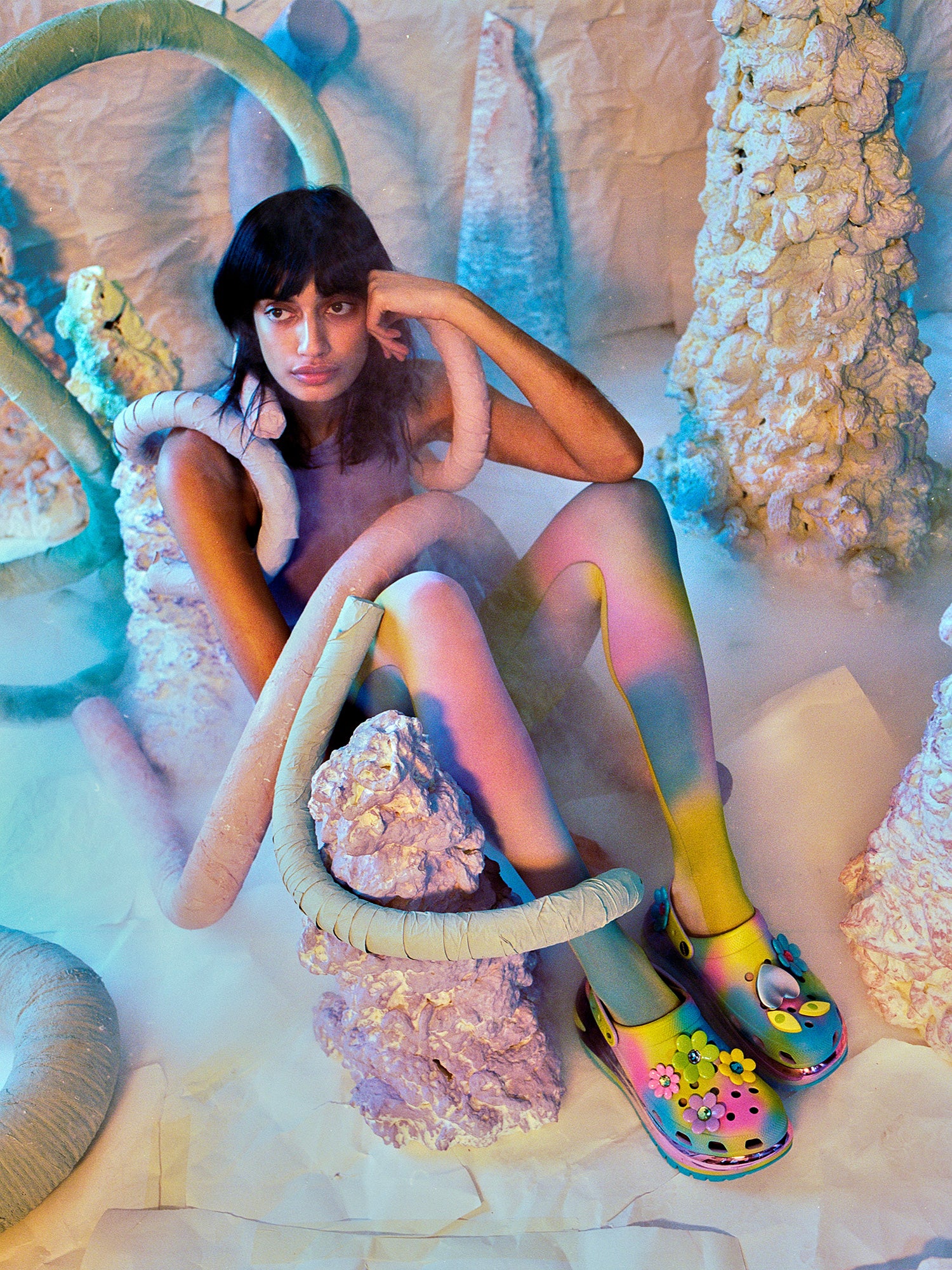 LO X Crocs New Dimensions Mega Crush Clog - Image 2