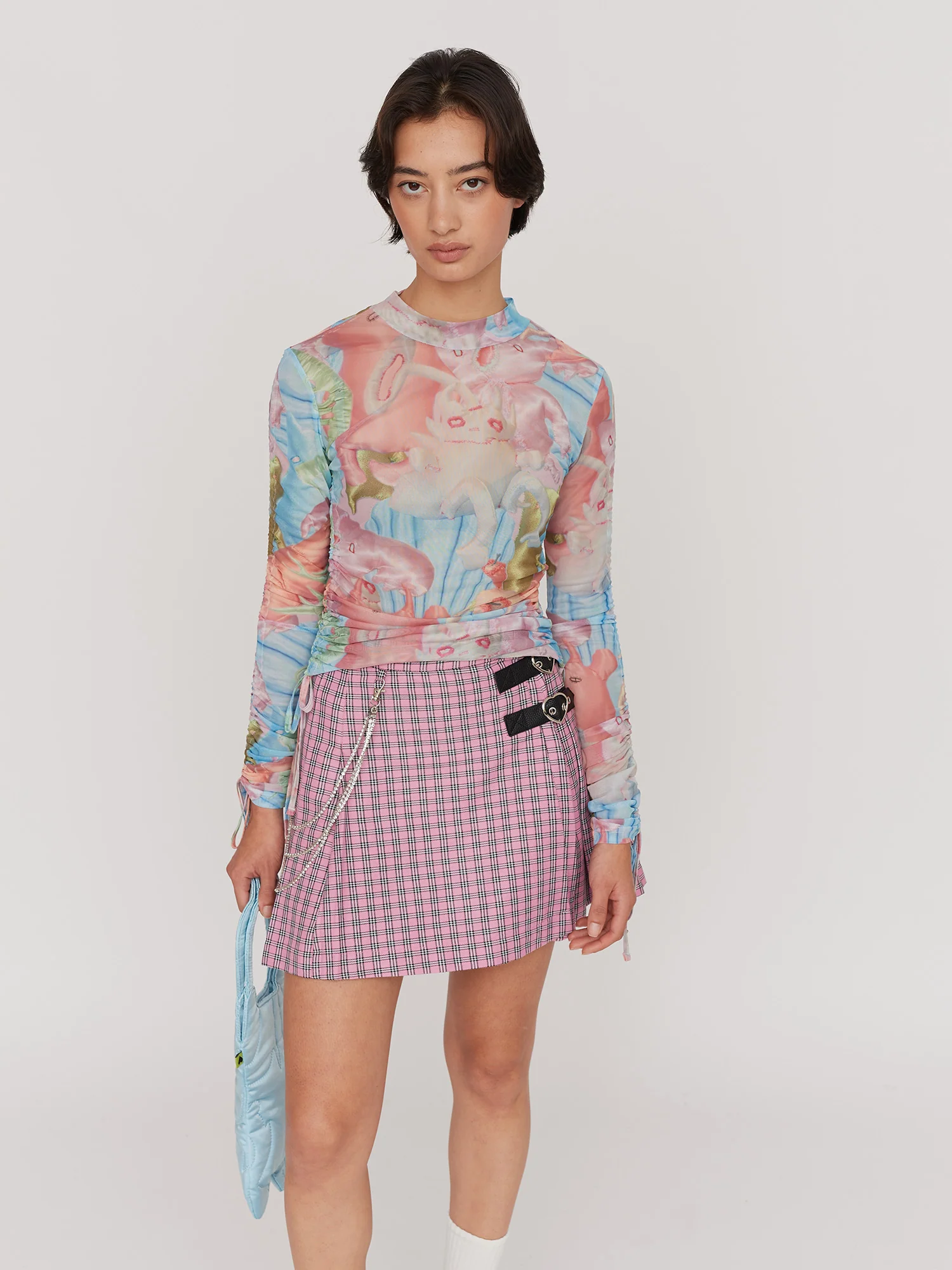 LO x Daddy Bears Character Mesh Top