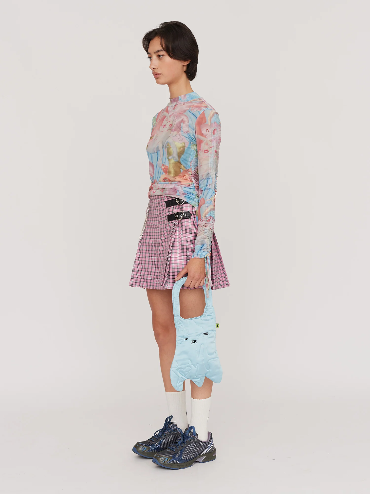 LO x Daddy Bears Character Mesh Top - Image 6