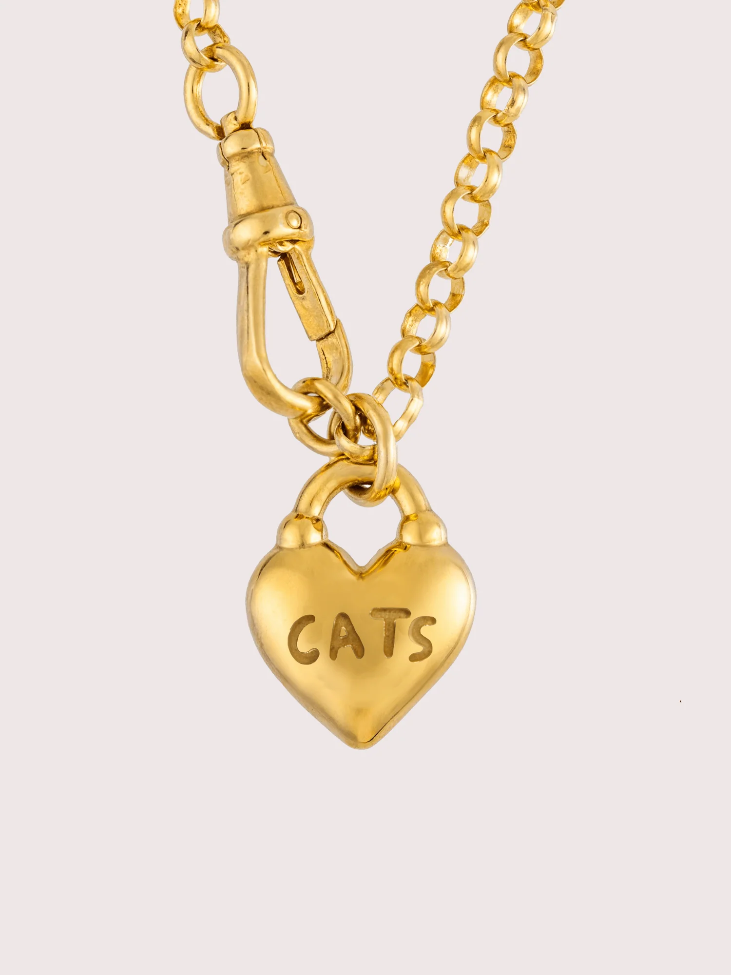 LO x Good Daze Cat Lover Necklace Gold - Image 5