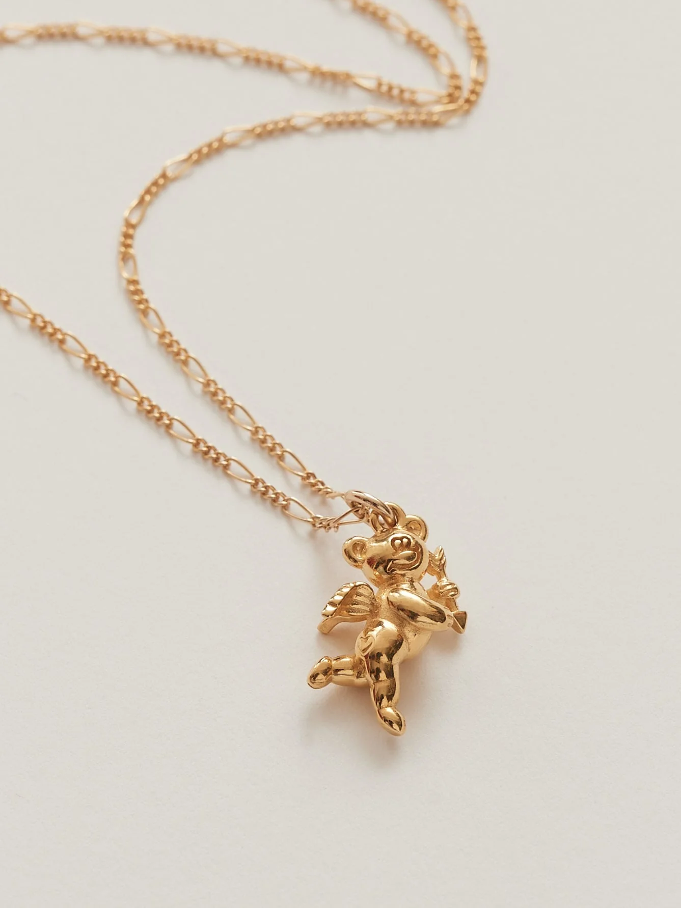 LO x Good Daze Cherub Necklace Gold - Image 2