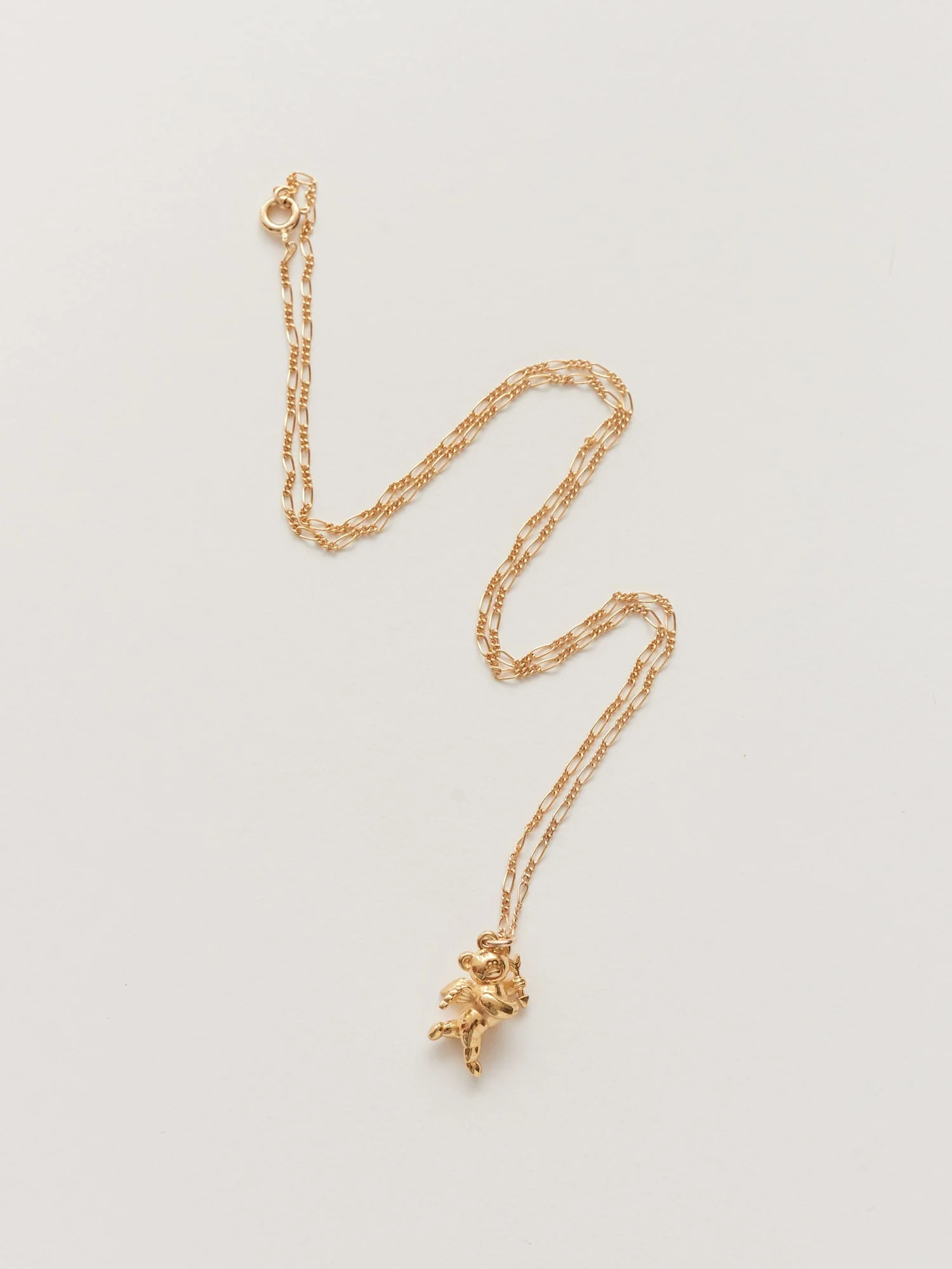 LO x Good Daze Cherub Necklace Gold - Image 4