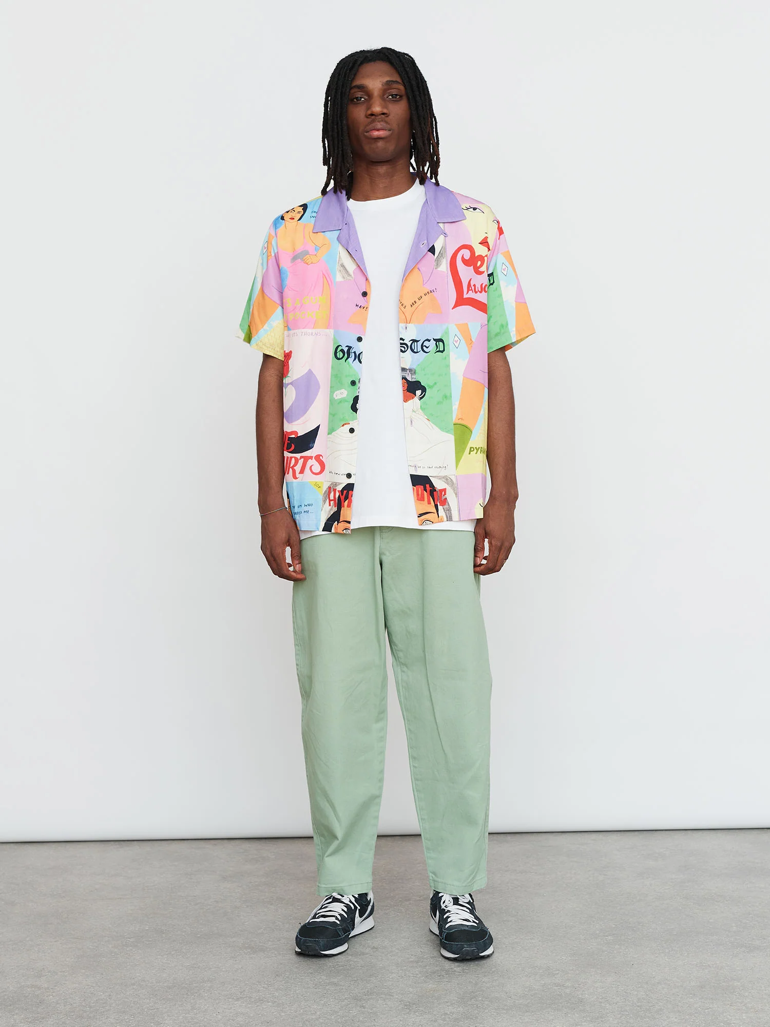 LO X Laura Callaghan Cover To Cover Bowling Shirt - Image 5
