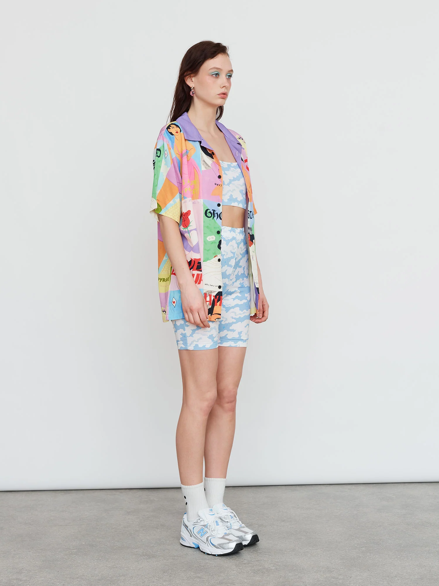 LO X Laura Callaghan Cover To Cover Bowling Shirt - Image 6