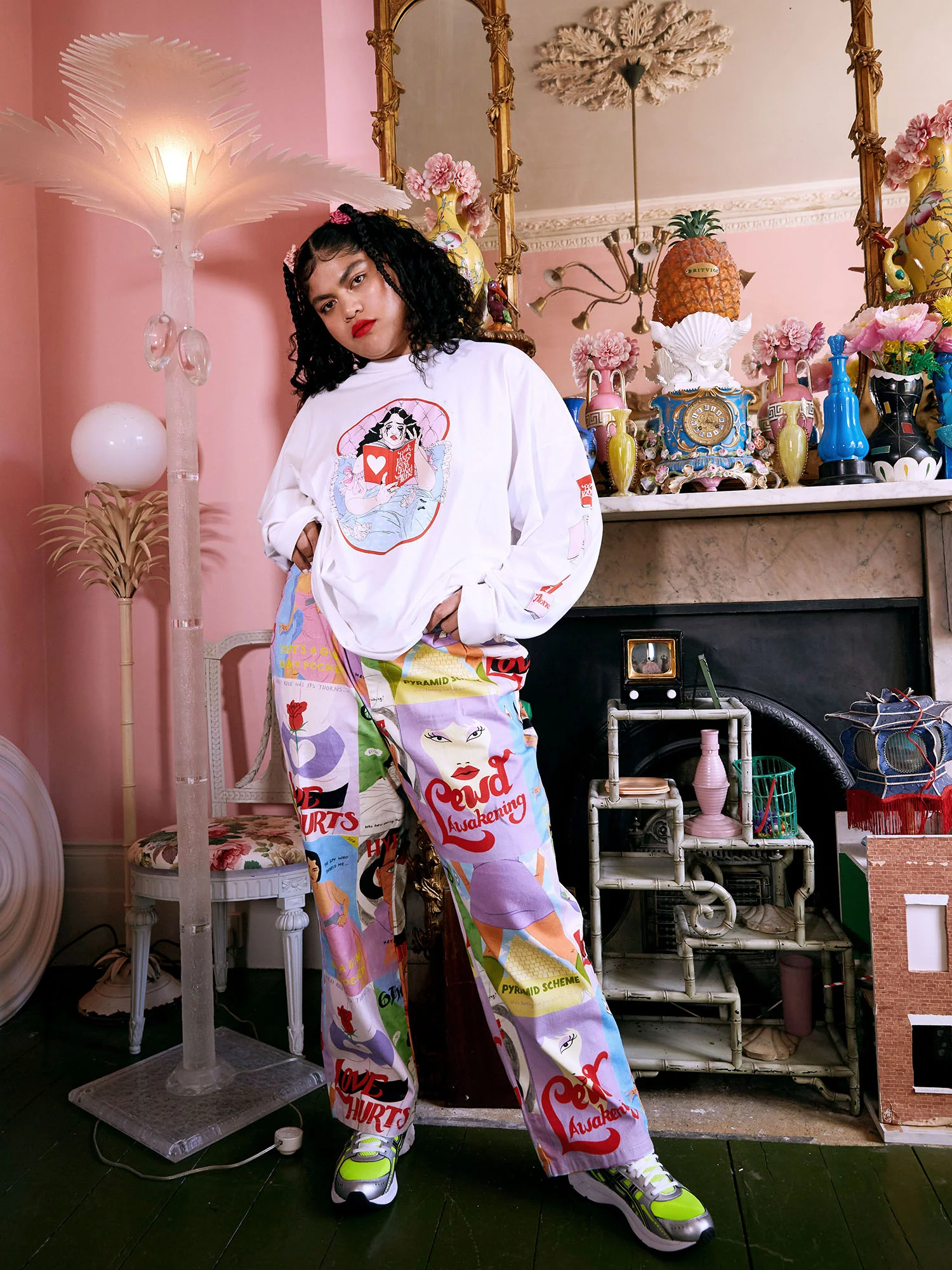 LO X Laura Callaghan Cover To Cover Unisex Pants - Image 2