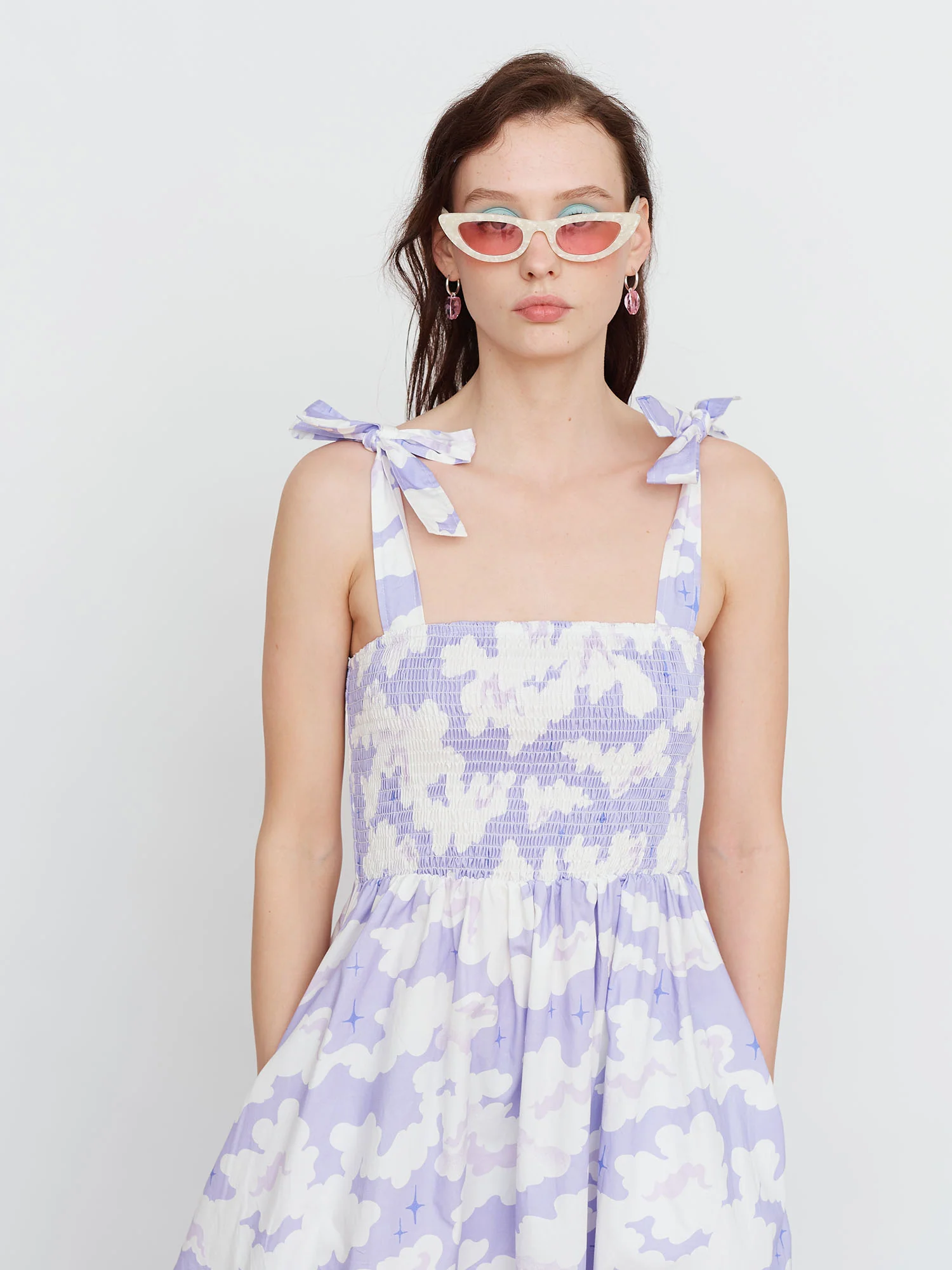 LO X Laura Callaghan Fantasy Fiction Tie Shoulder Dress - Image 5