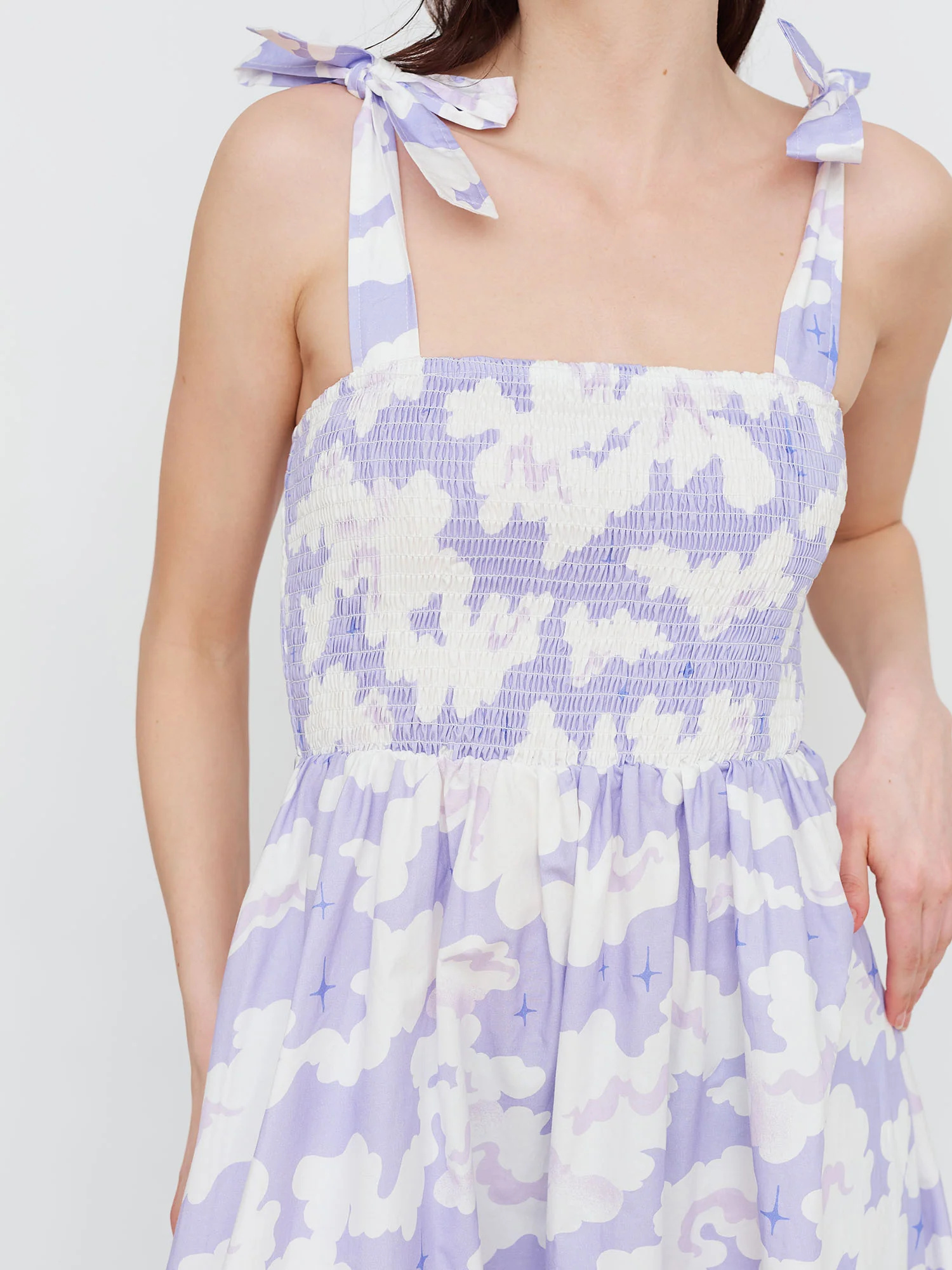 LO X Laura Callaghan Fantasy Fiction Tie Shoulder Dress - Image 6