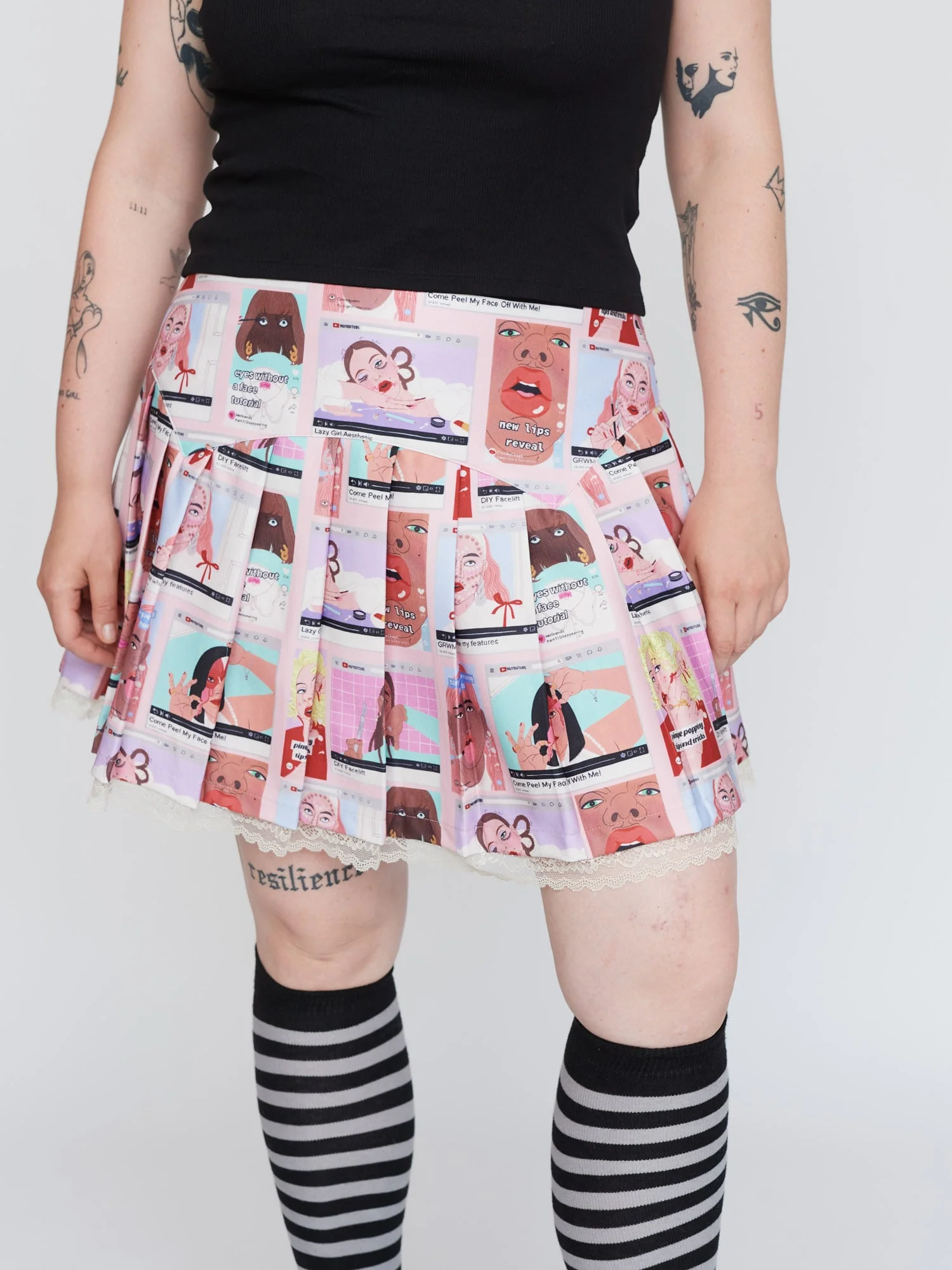 LO x Laura Callaghan Mini Skirt - Image 4