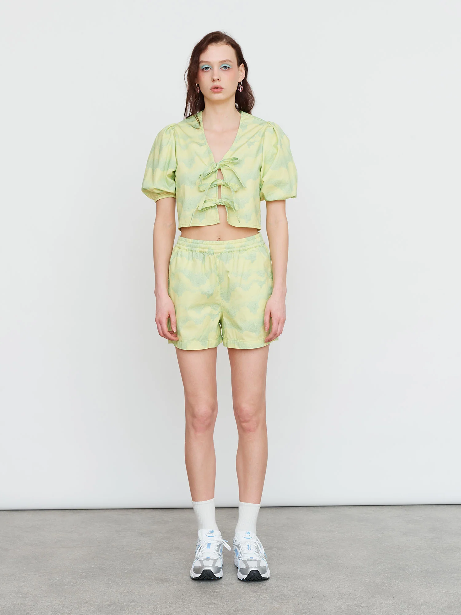 LO X Laura Callaghan Tonal Cloud Tie Top - Image 4