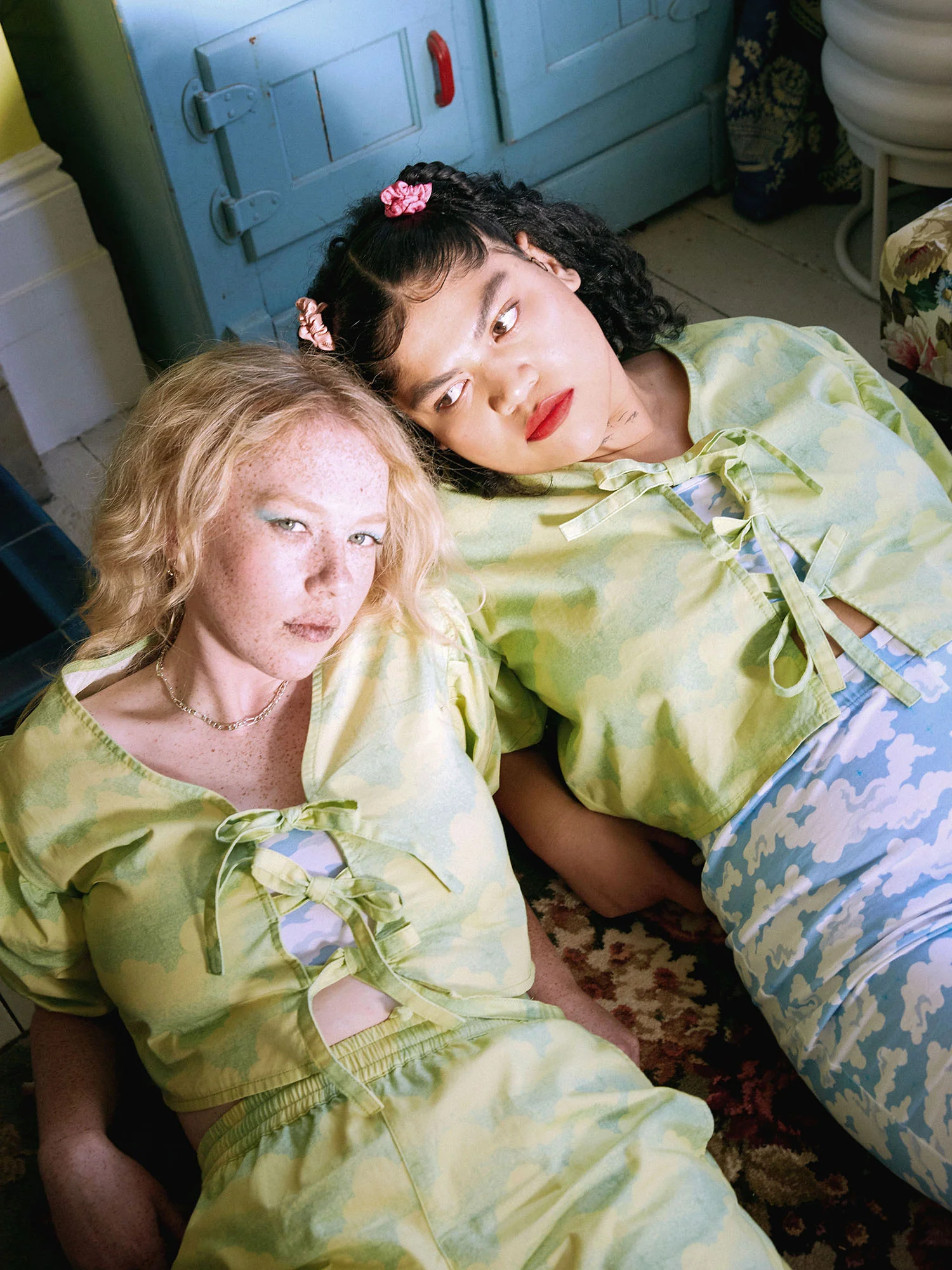 LO X Laura Callaghan Tonal Cloud Tie Top - Image 5