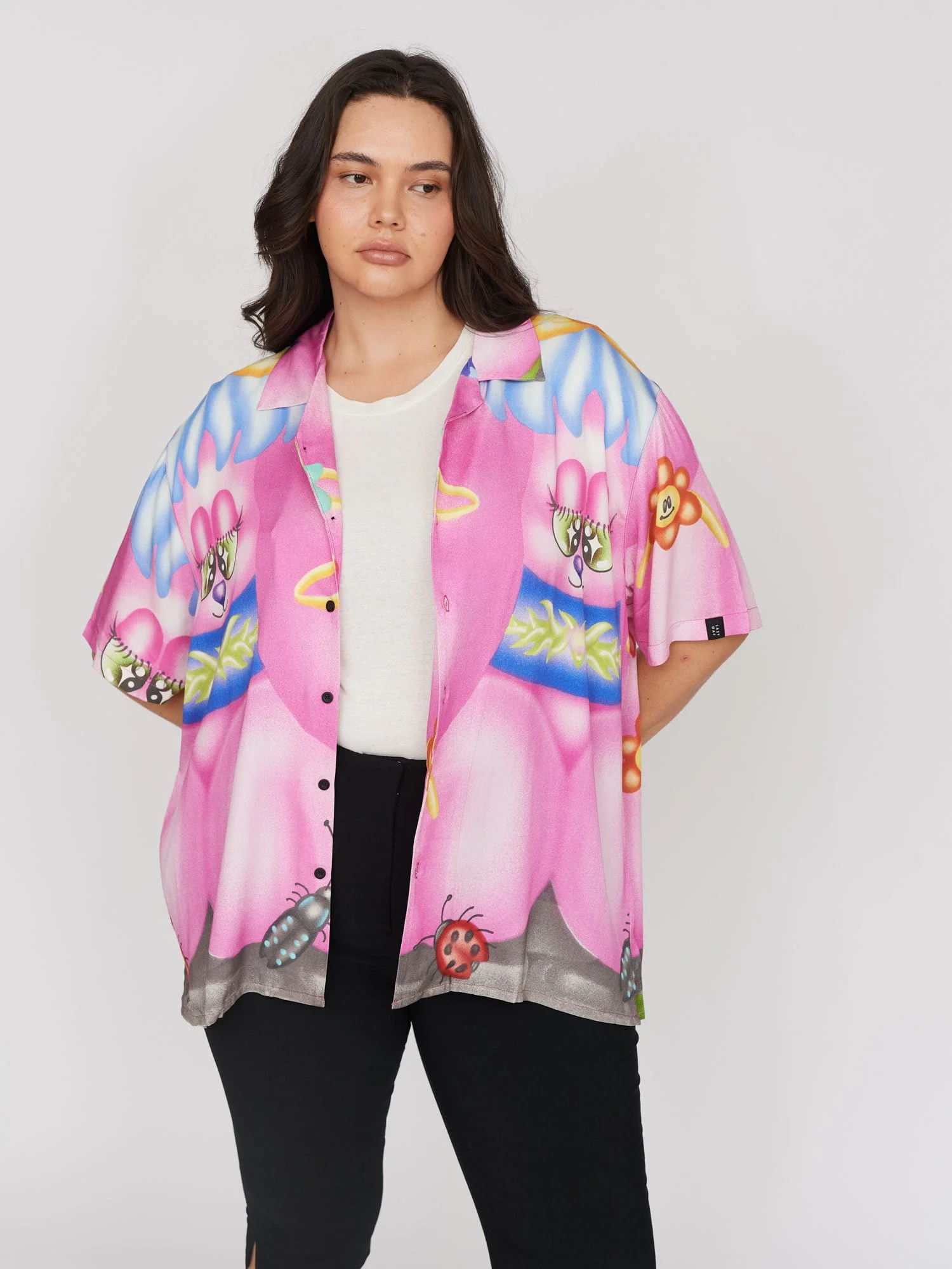 LO x Lony Mathis Cherry Garden Bowling Shirt - Image 5