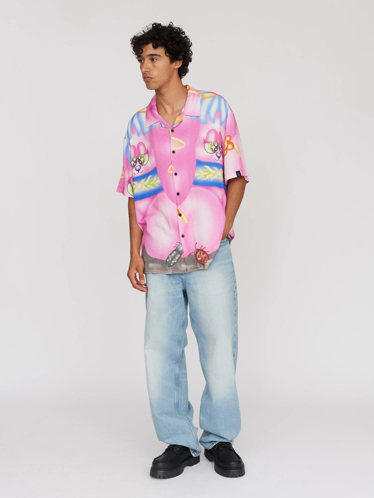 LO x Lony Mathis Cherry Garden Bowling Shirt - Image 6