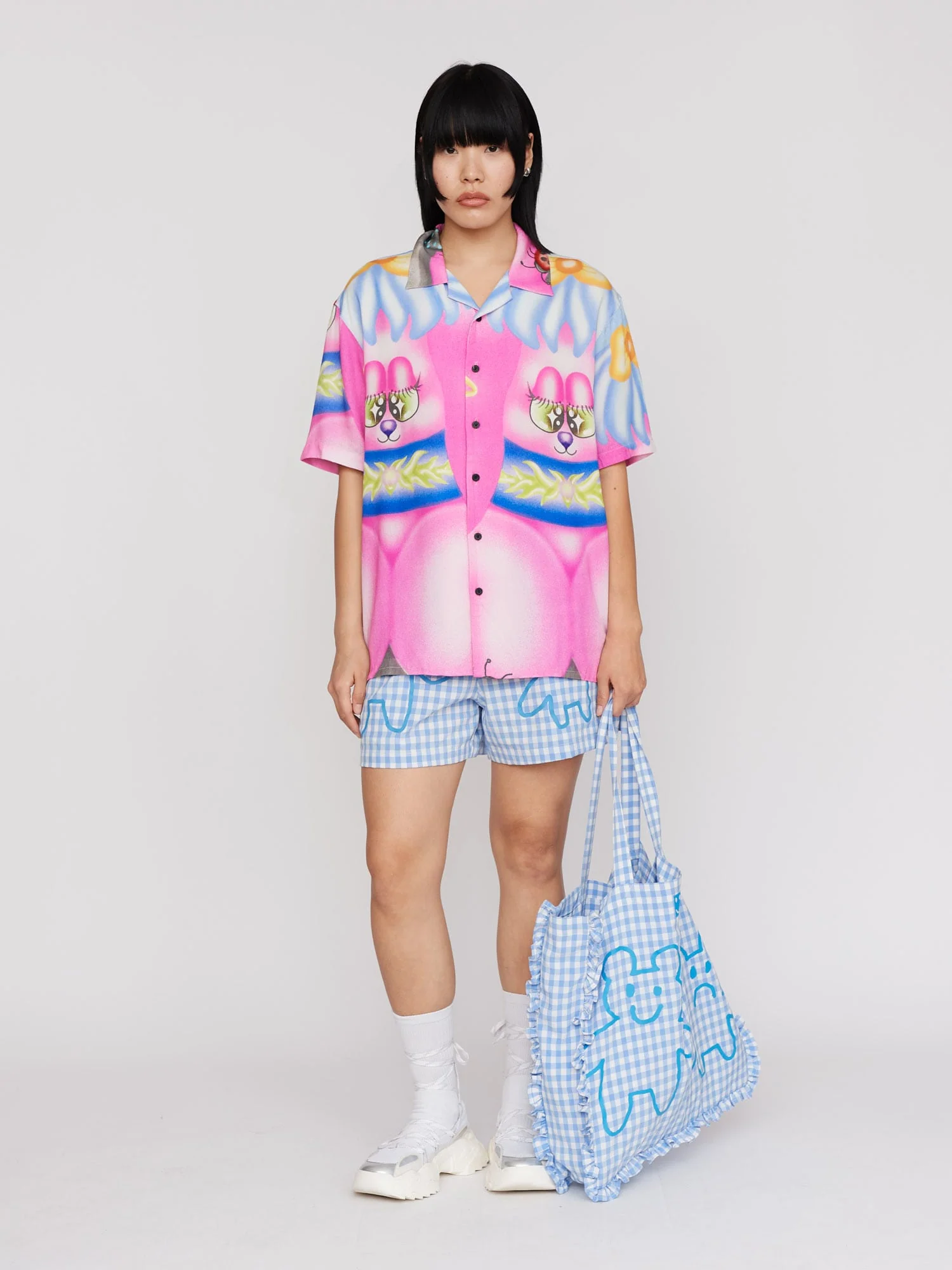 LO x Lony Mathis Cherry Garden Bowling Shirt - Image 7