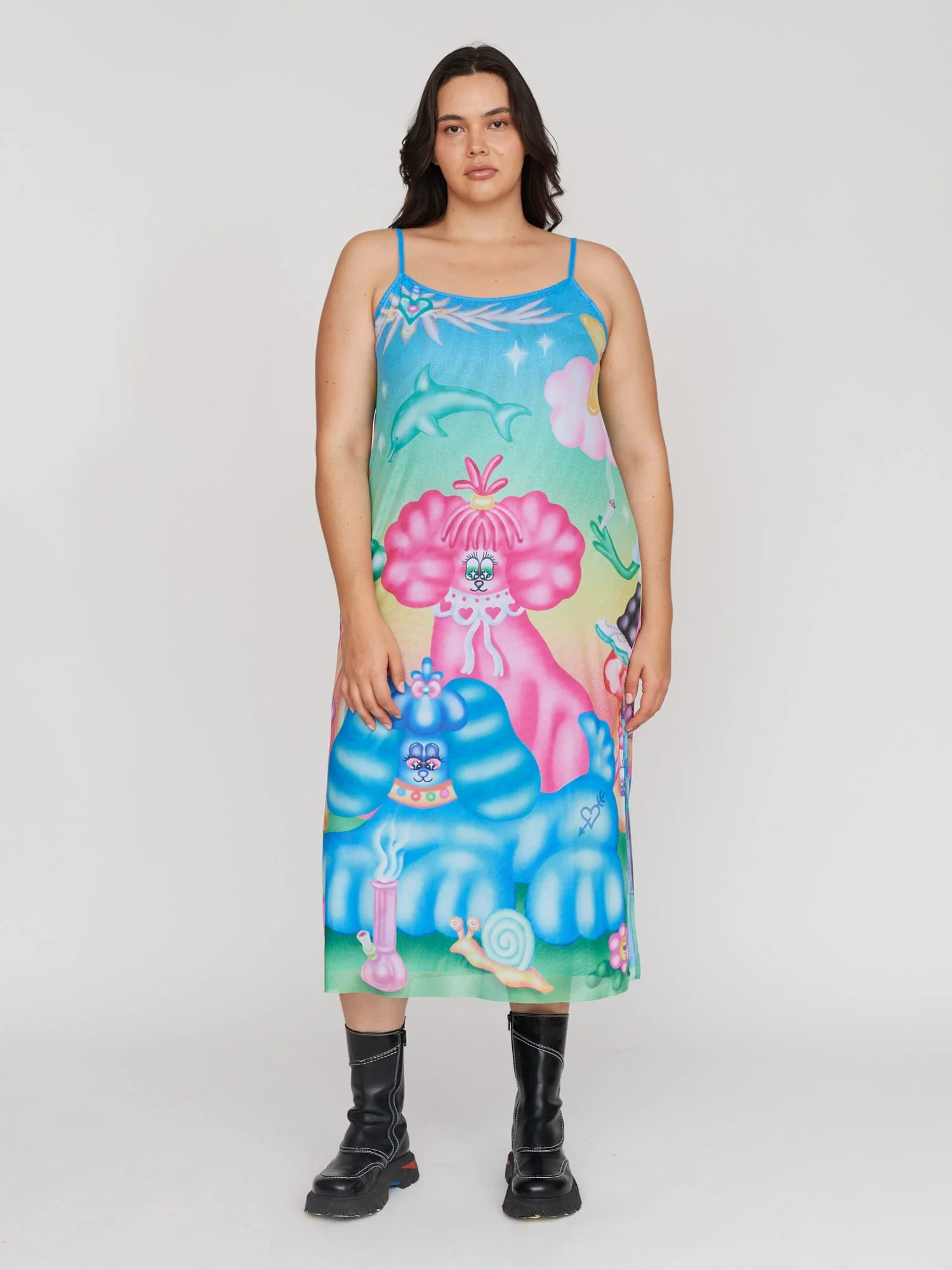 LO x Lony Mathis Playground Mesh Dress - Image 6