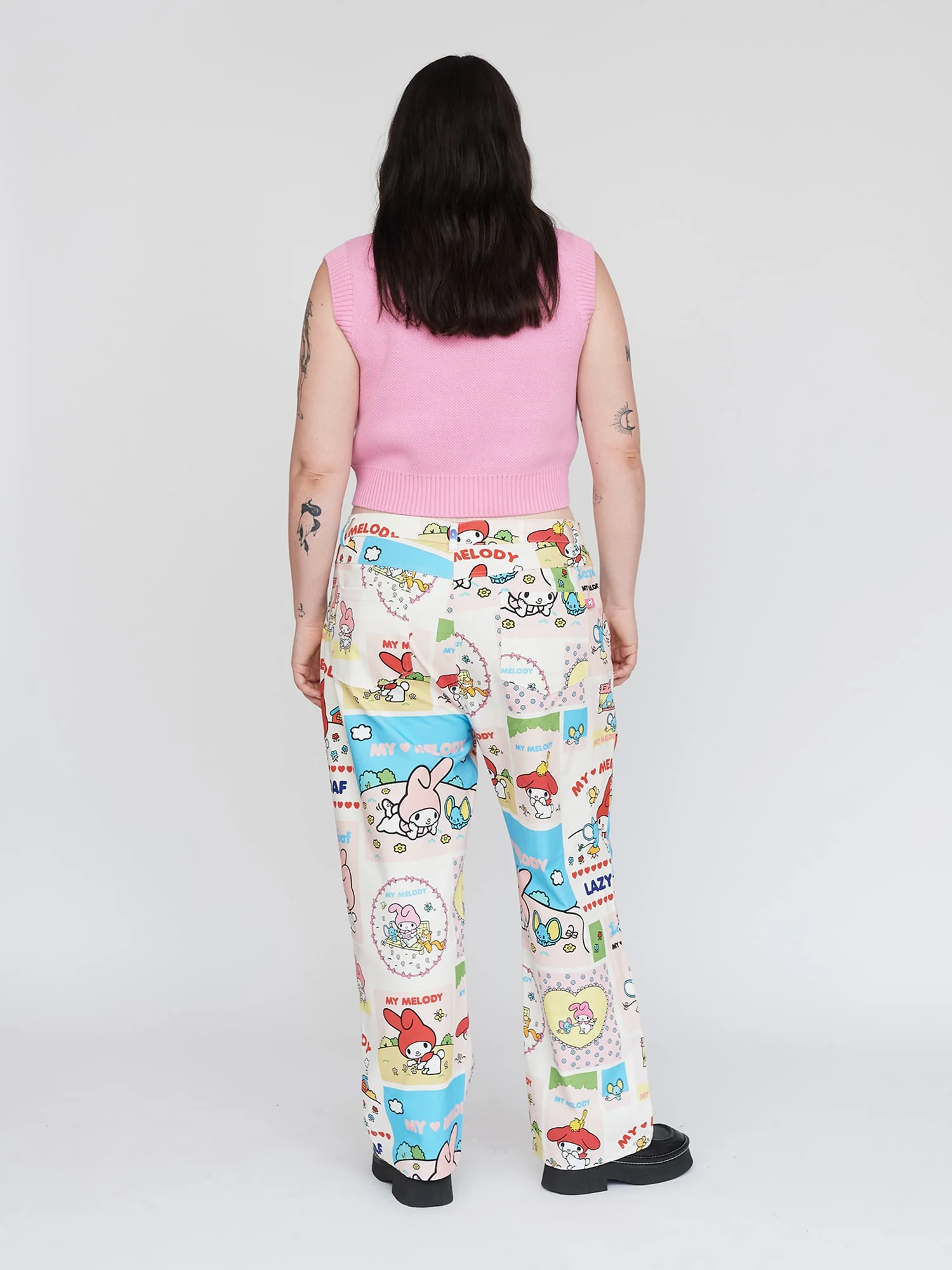 LO - My Melody Fitted Knit Vest - Image 5