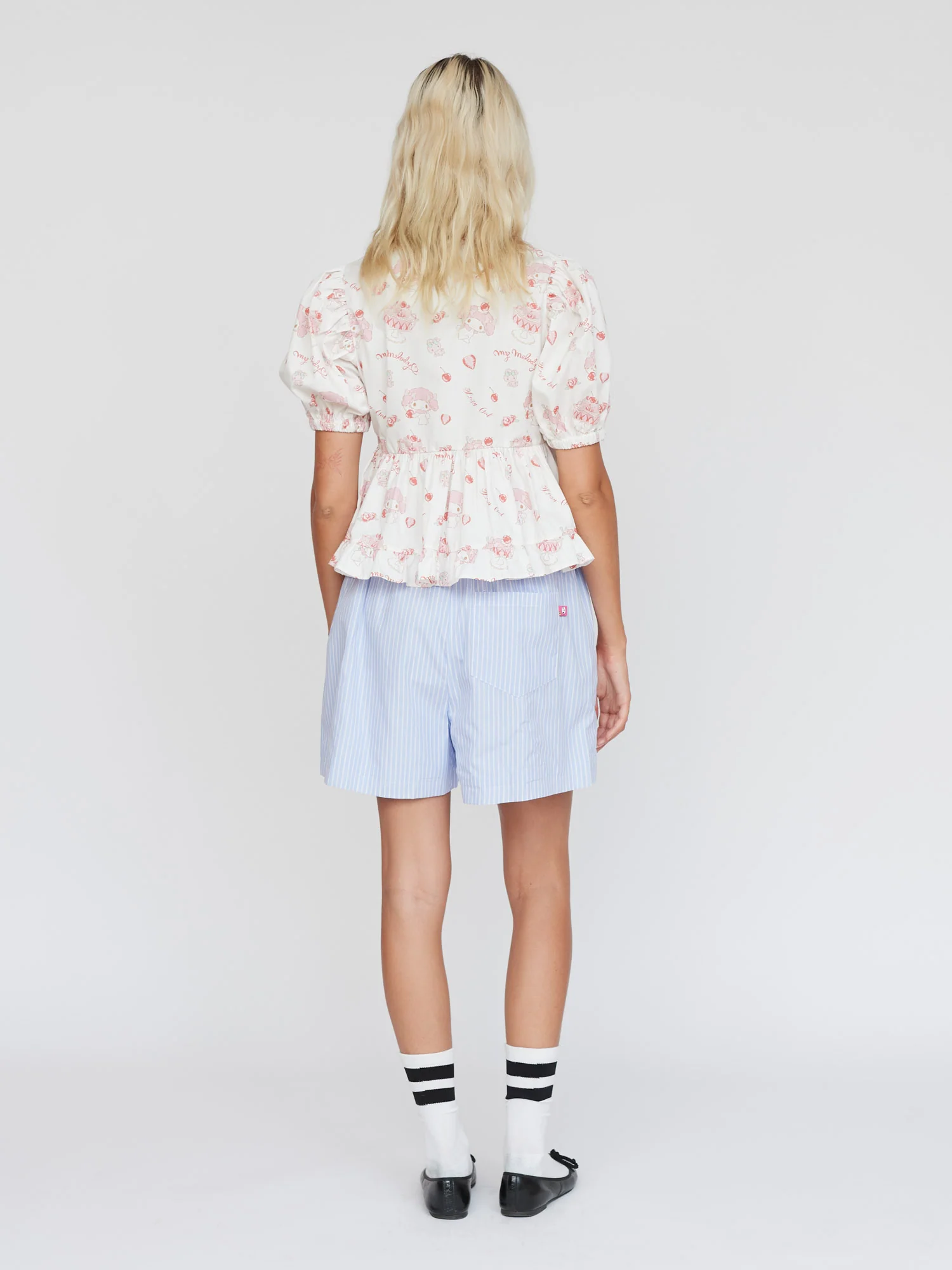 LO - My Melody Tie Front Top - Image 7