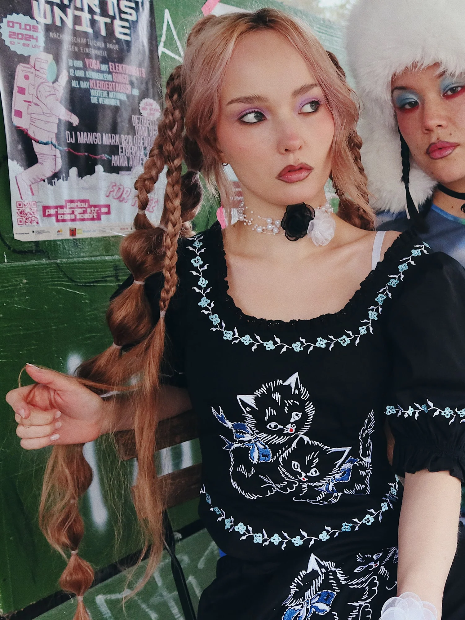 LO x Rhi Dancey Kitten Corset Top - Image 2