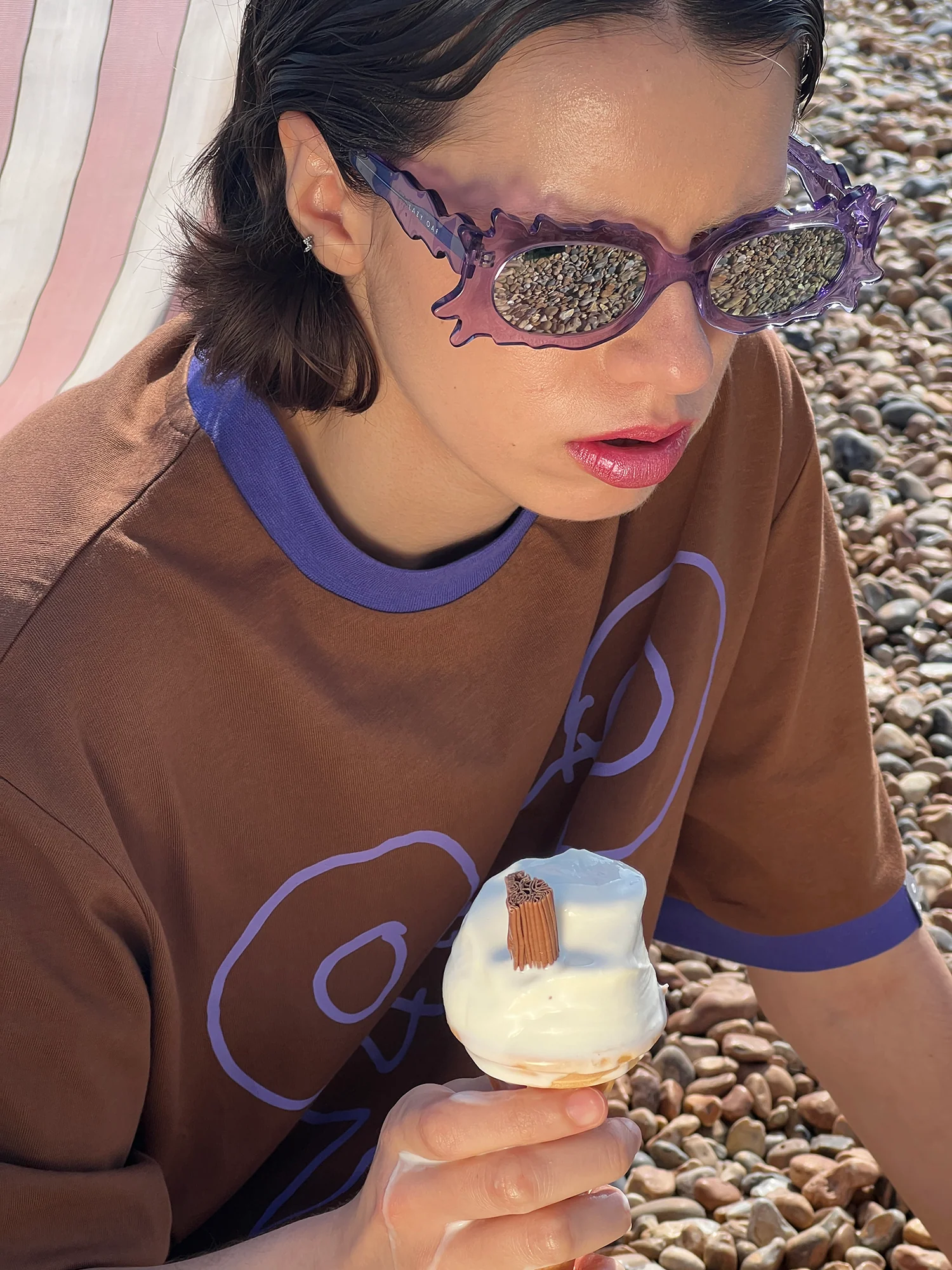 LO X Yuma Labs Shrinking Violet Sunglasses - Image 3
