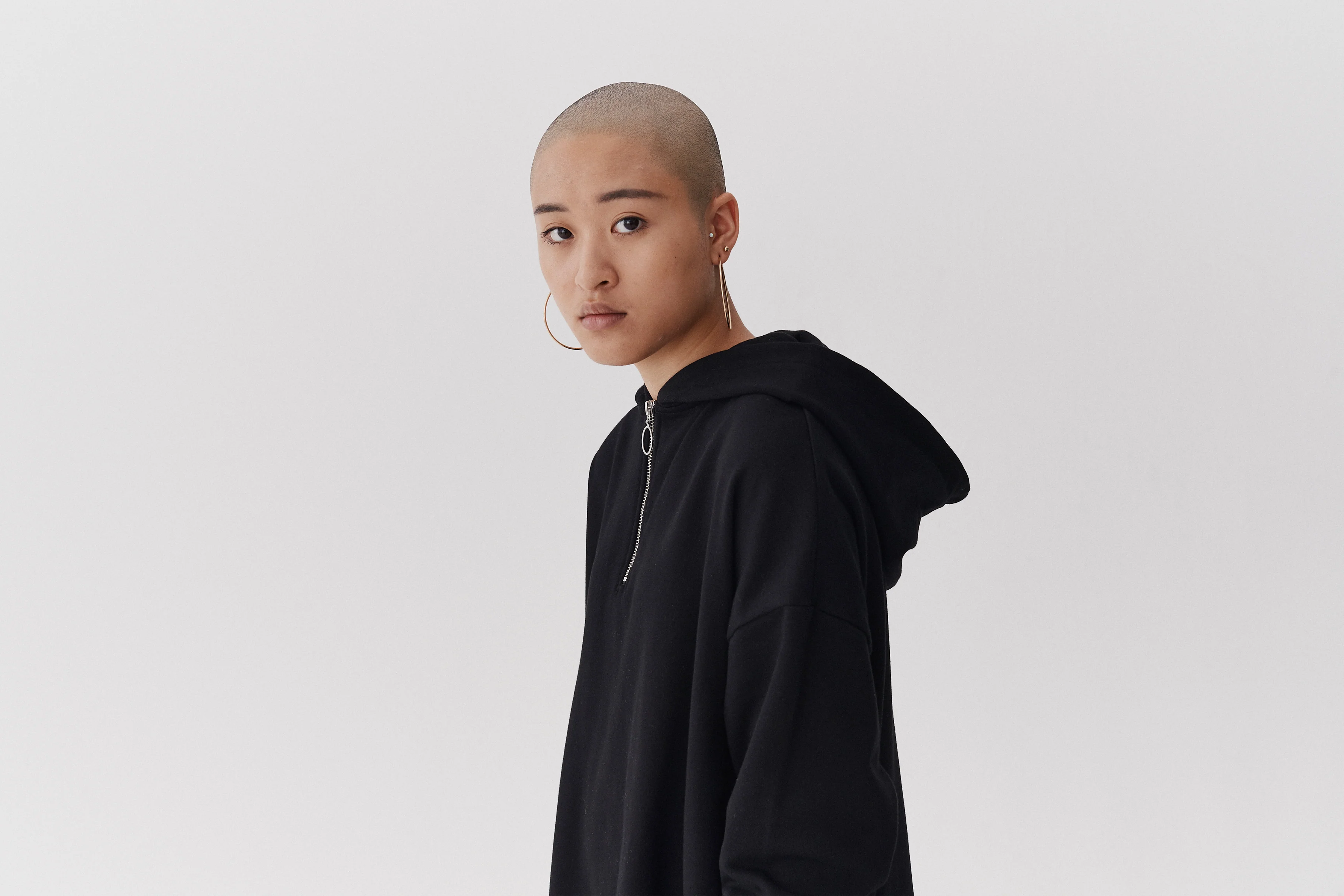 LO Zip Hoodie Dress - Image 2