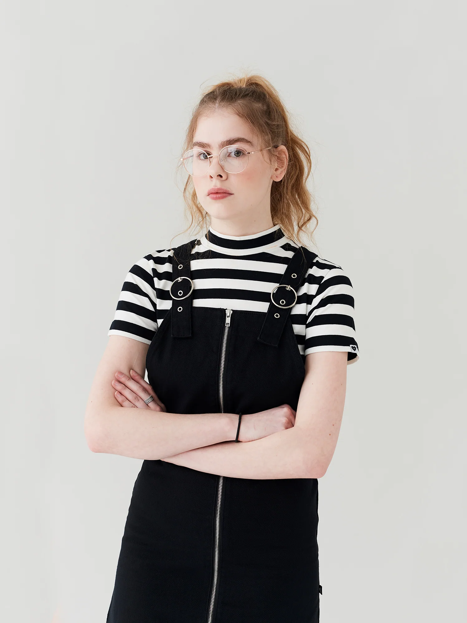LO Zip Pinafore Dress - Image 4