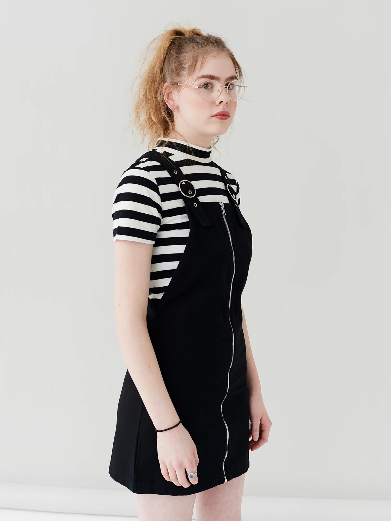 LO Zip Pinafore Dress - Image 7