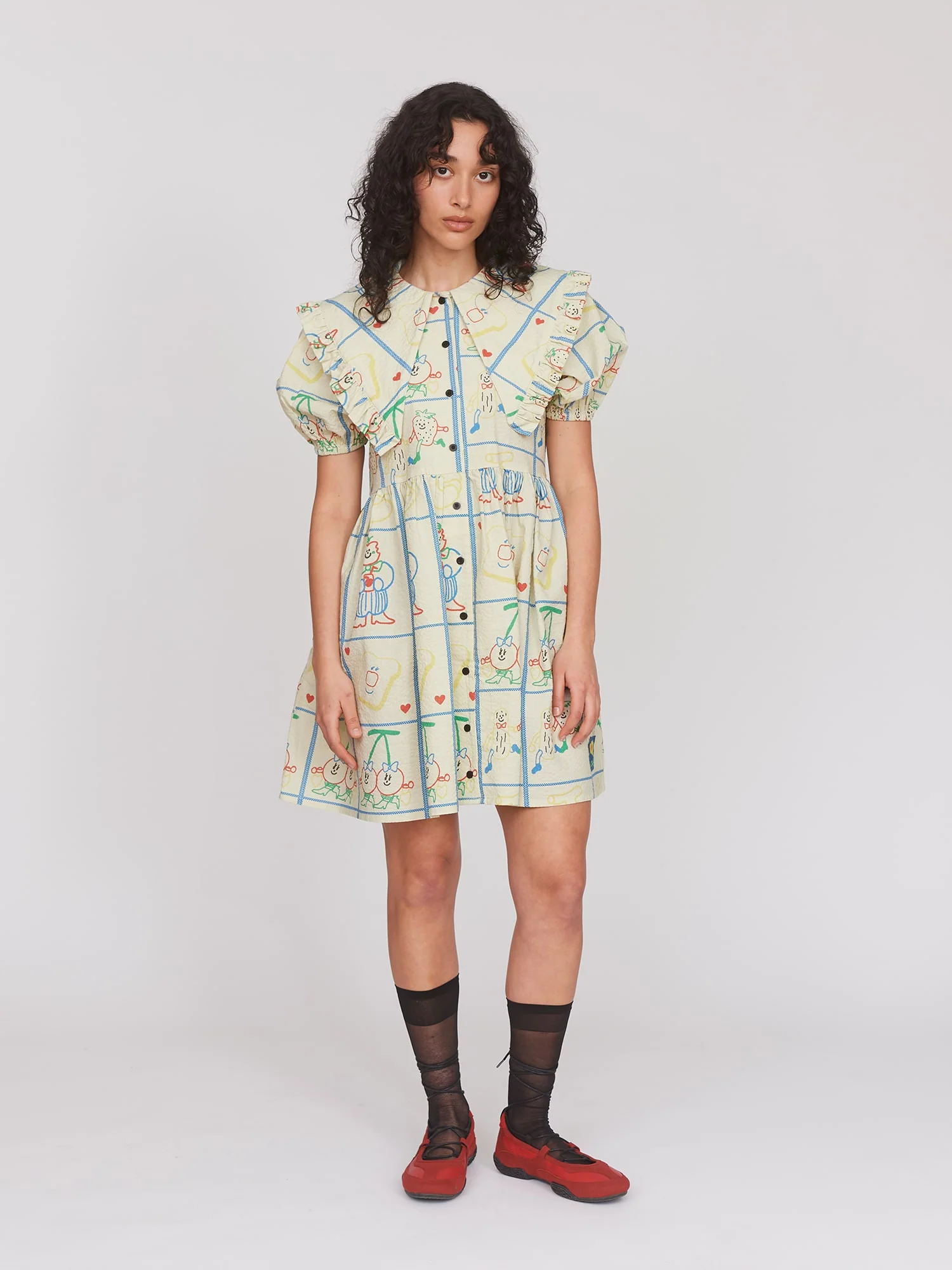 Magic Trick Ruffle Dress - Image 2