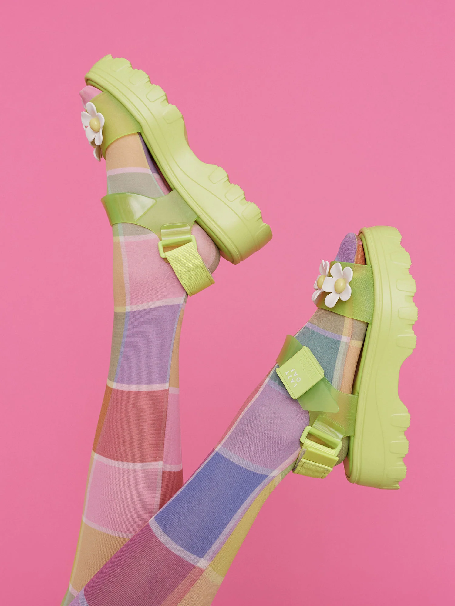 Melissa x LO Green Kick Off Sandal - Image 2
