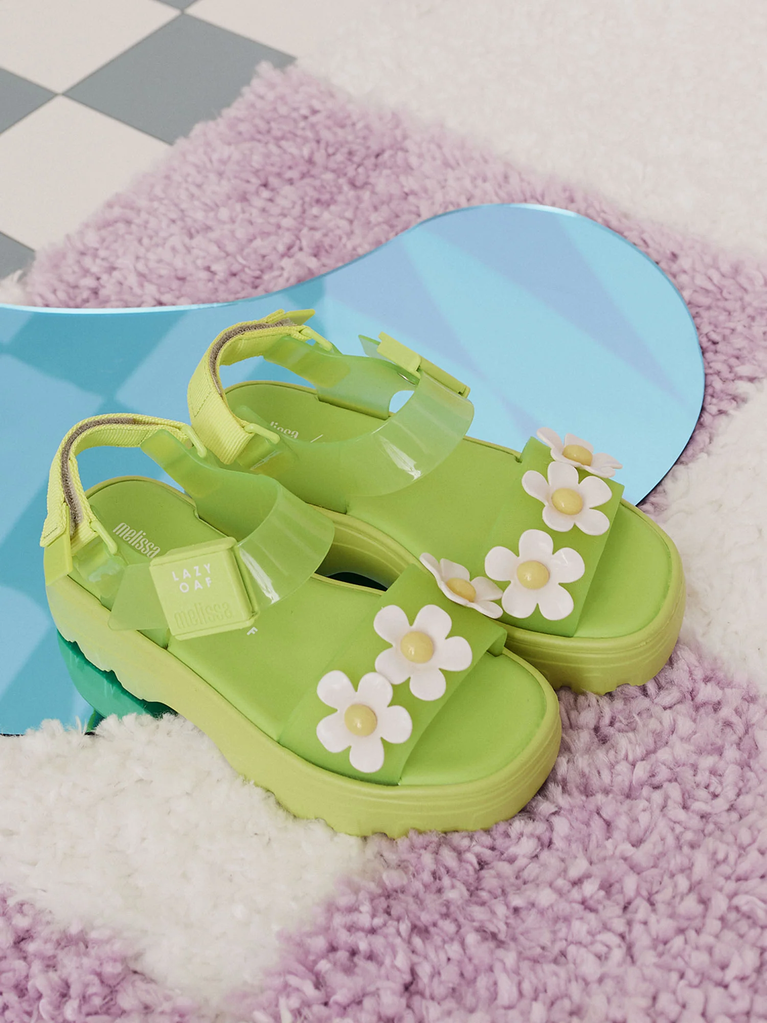 Melissa x LO Green Kick Off Sandal - Image 5