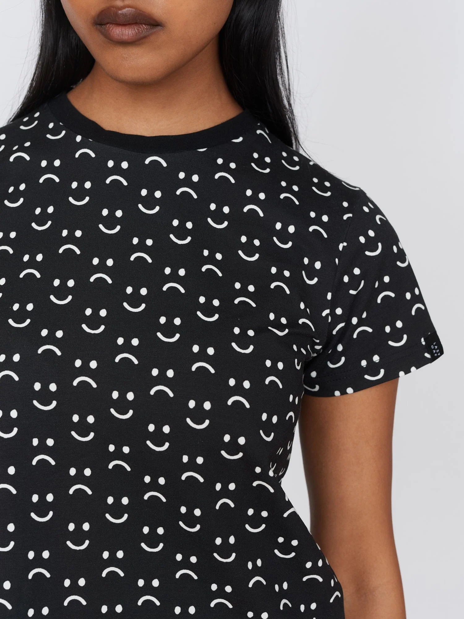 Mini Happy Sad Fitted Tee - Image 6