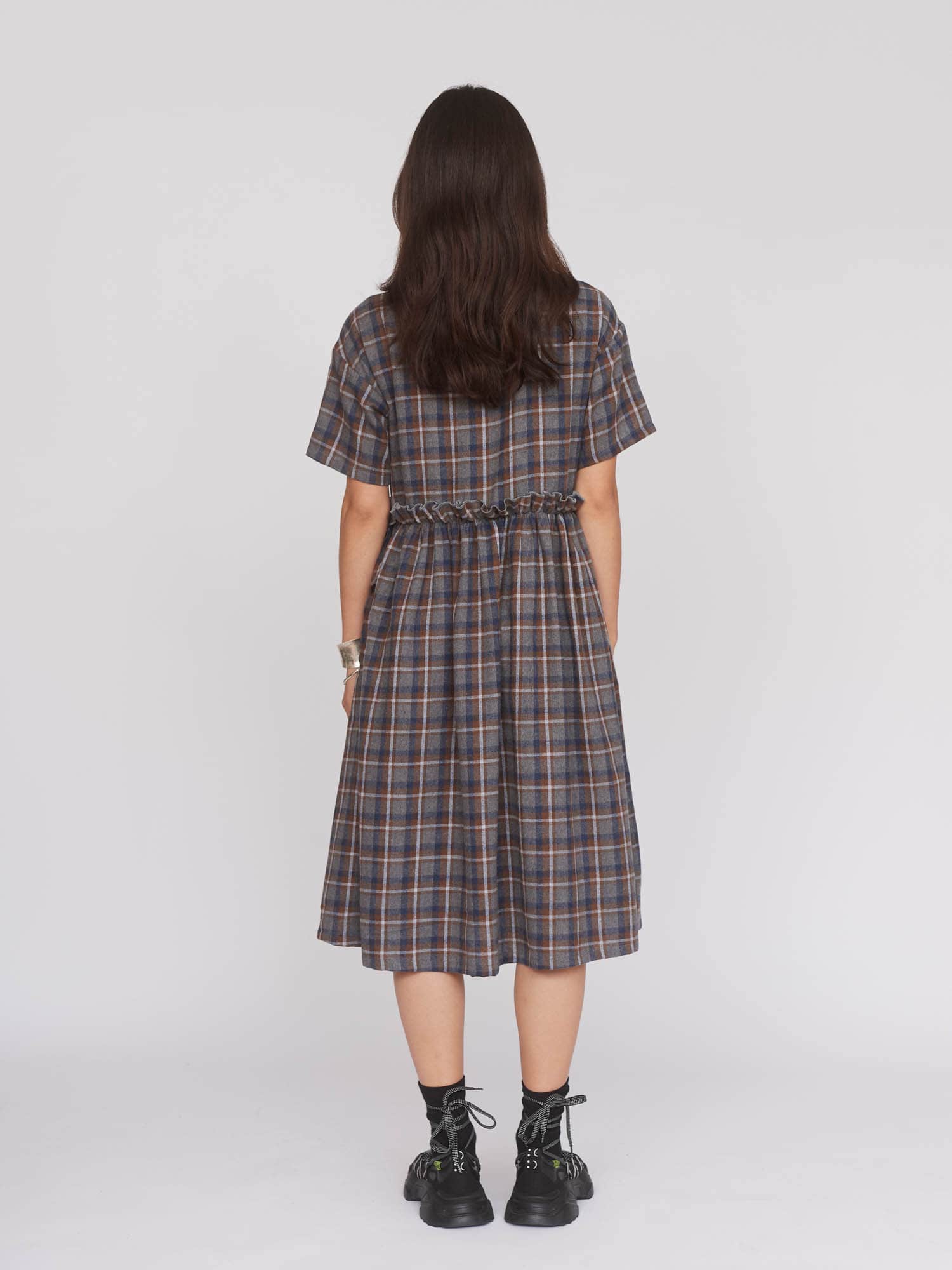 Mismatch Midi Dress - Image 8