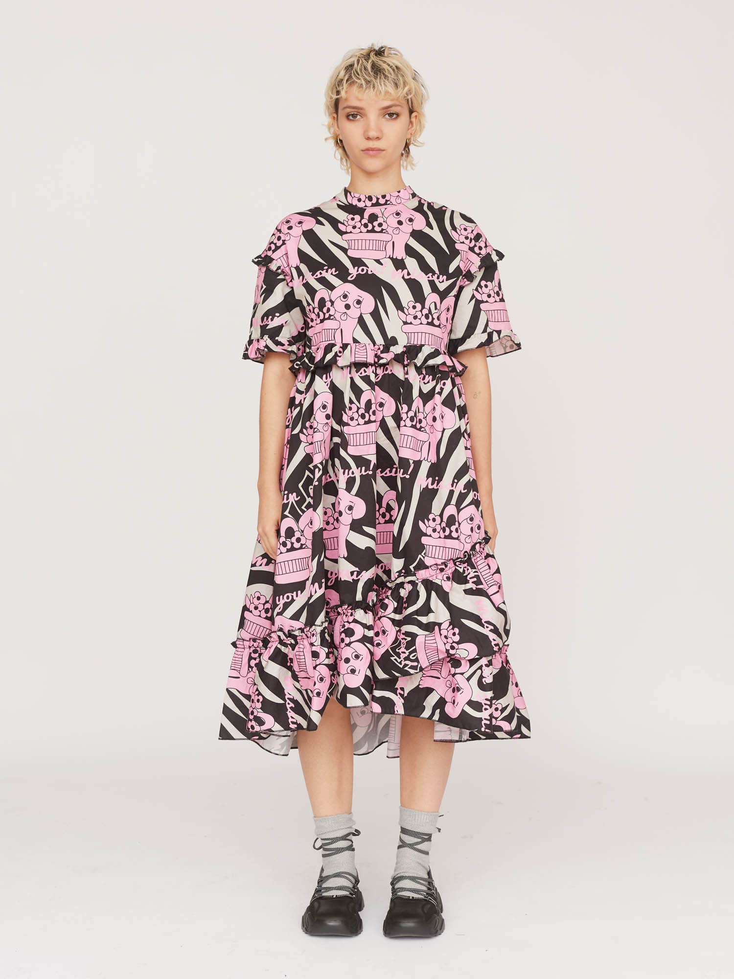 Missing You Smock Dress