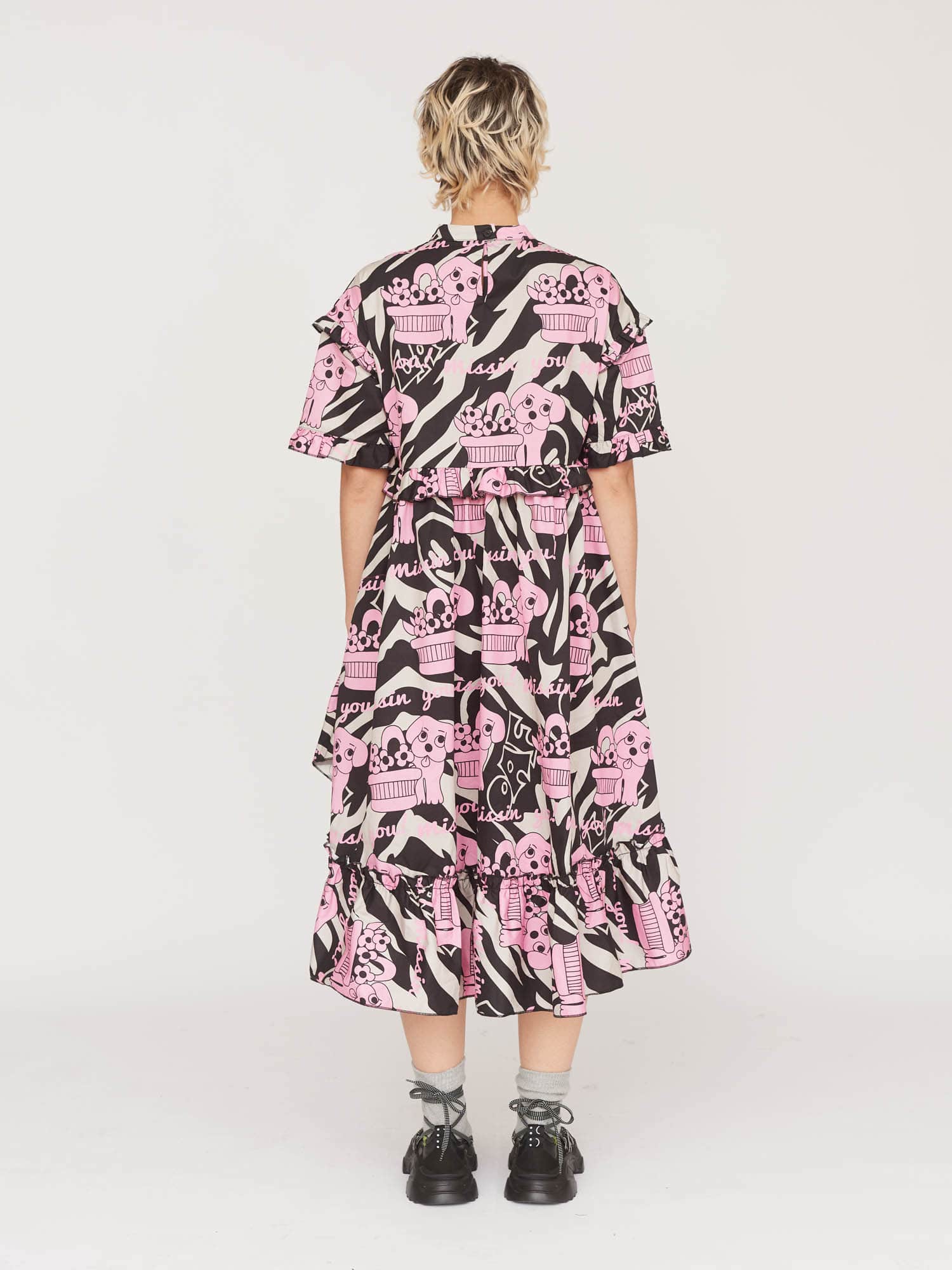 Missing You Smock Dress - Image 5