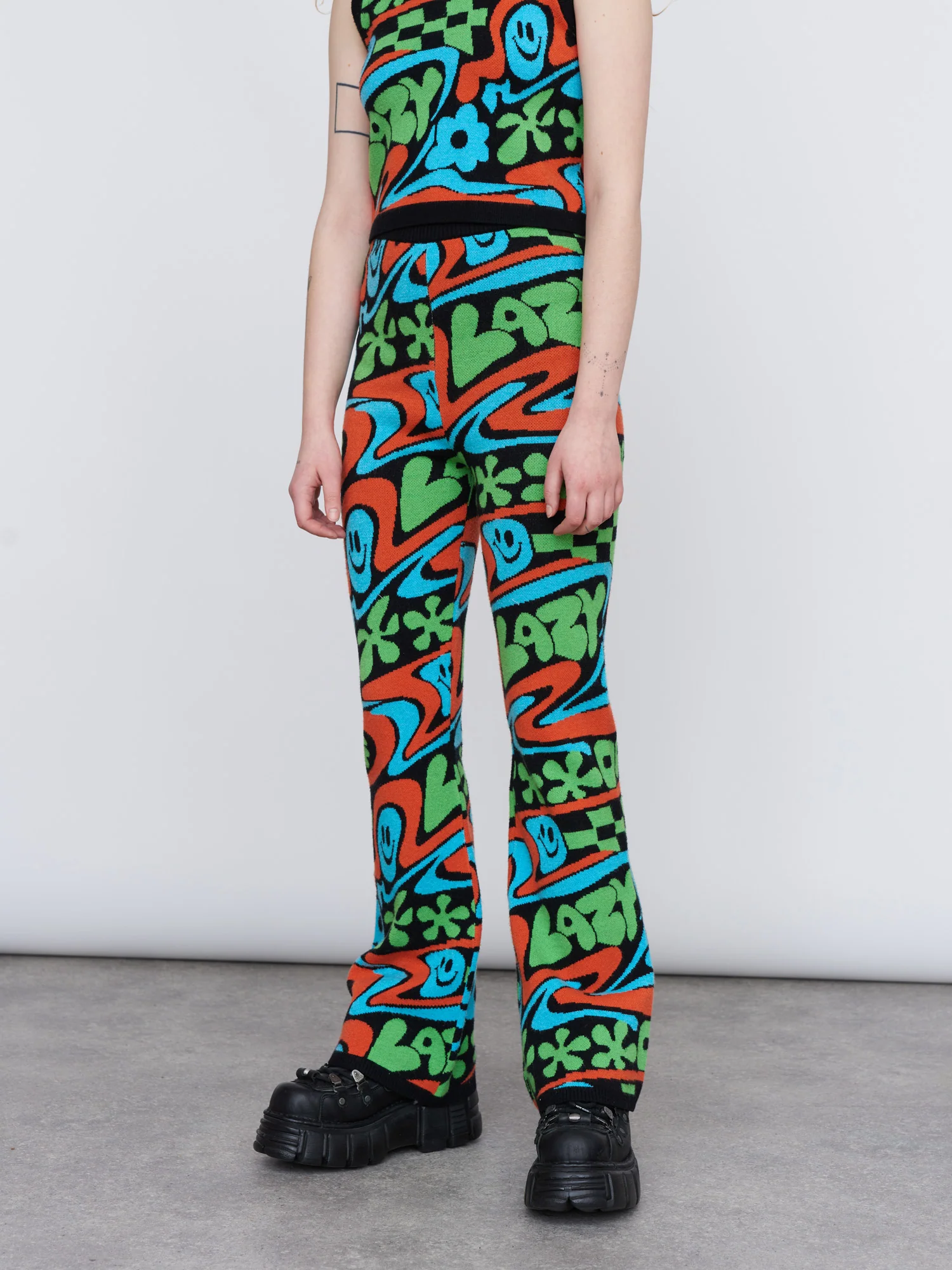 Mix N Match Knitted Flares