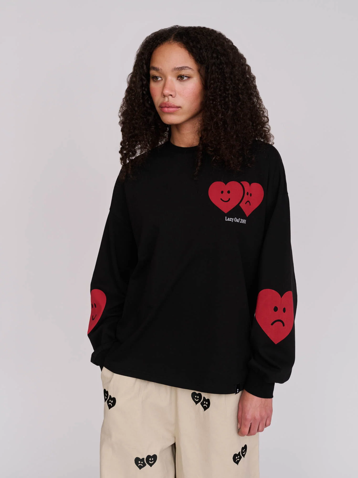 Mixed Emotions Black Long Sleeve T-Shirt - Image 5