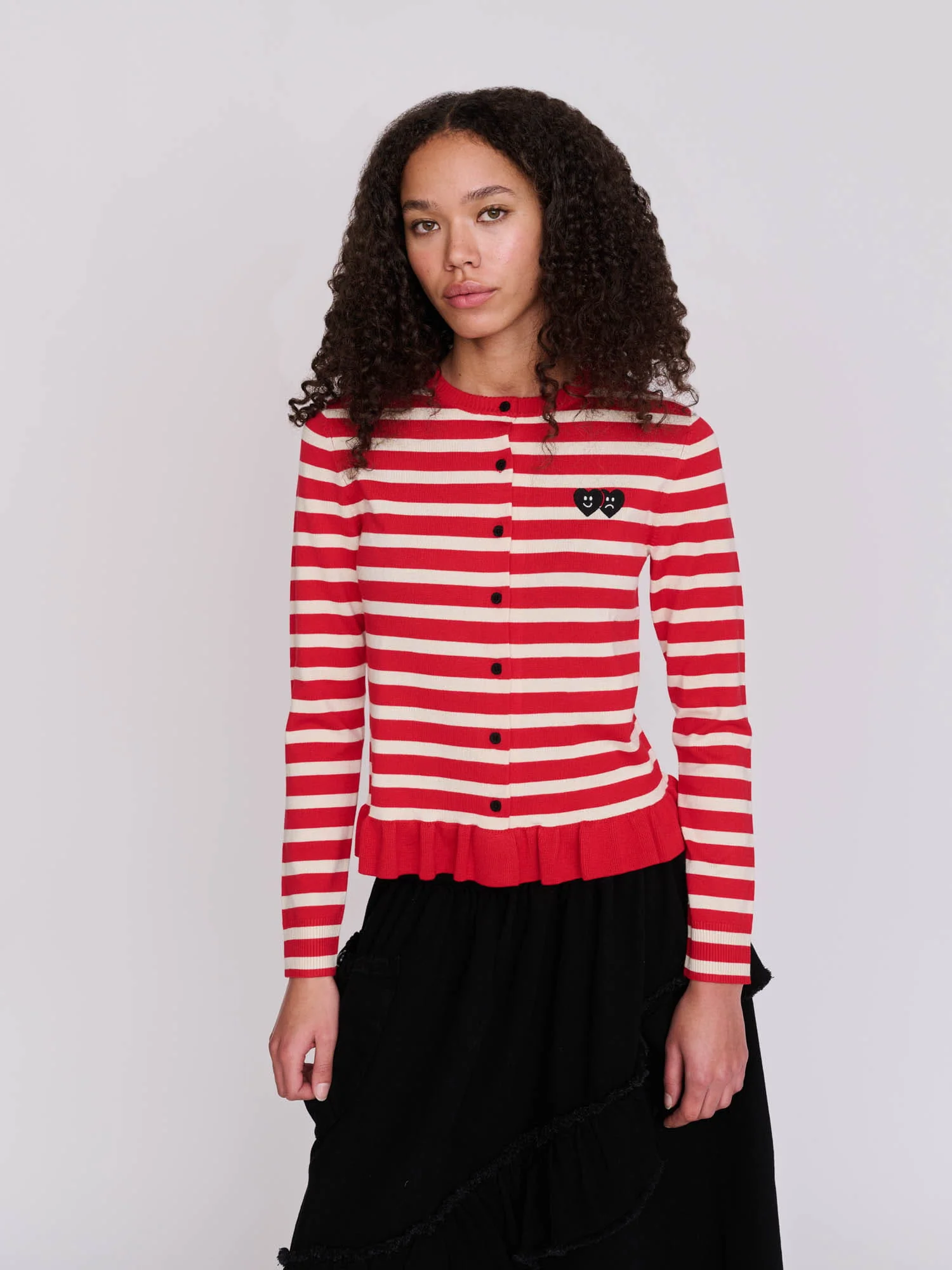 Mixed Emotions Stripe Cardigan - Image 4