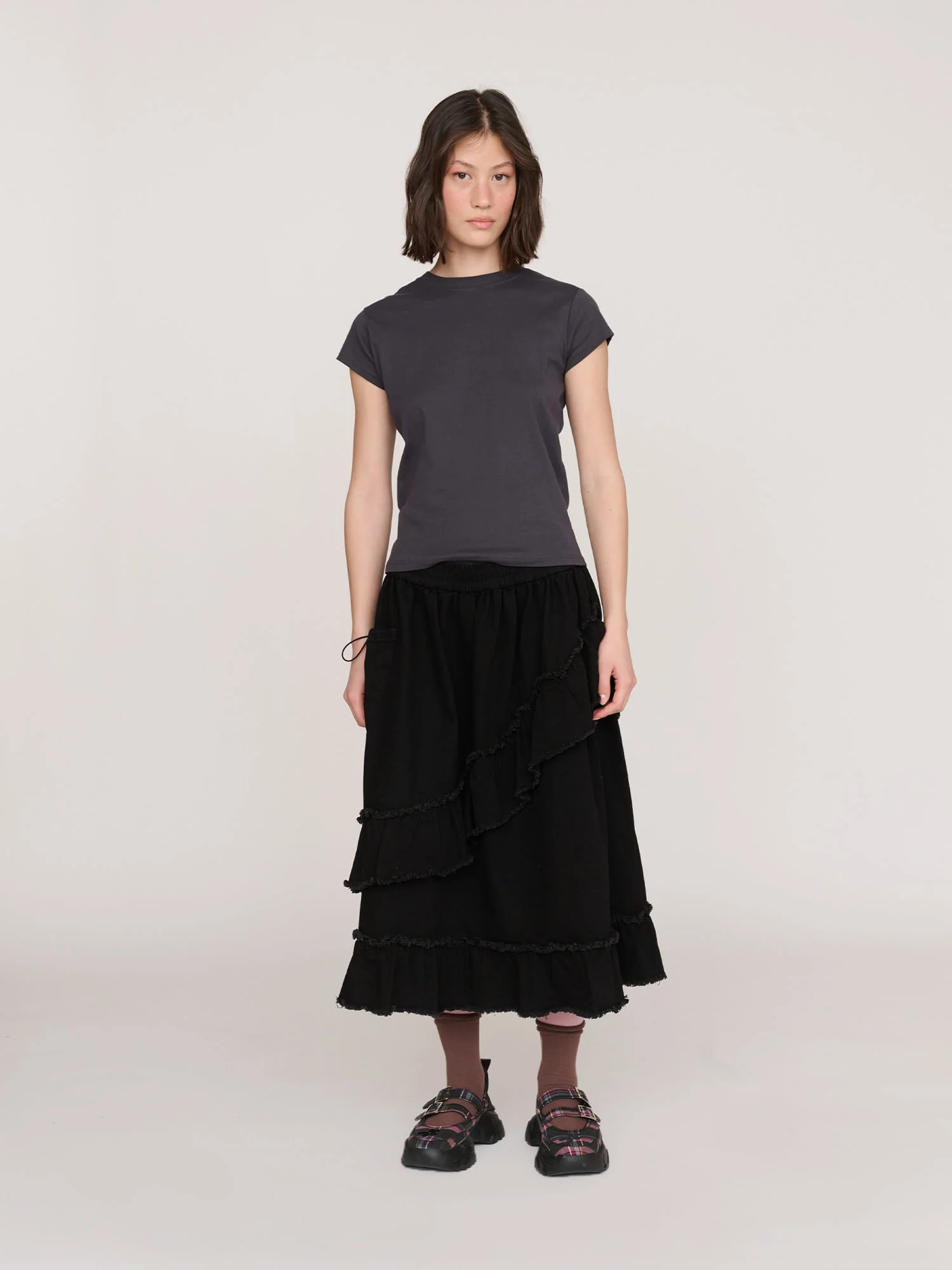 Mixed Frill Skirt - Image 5