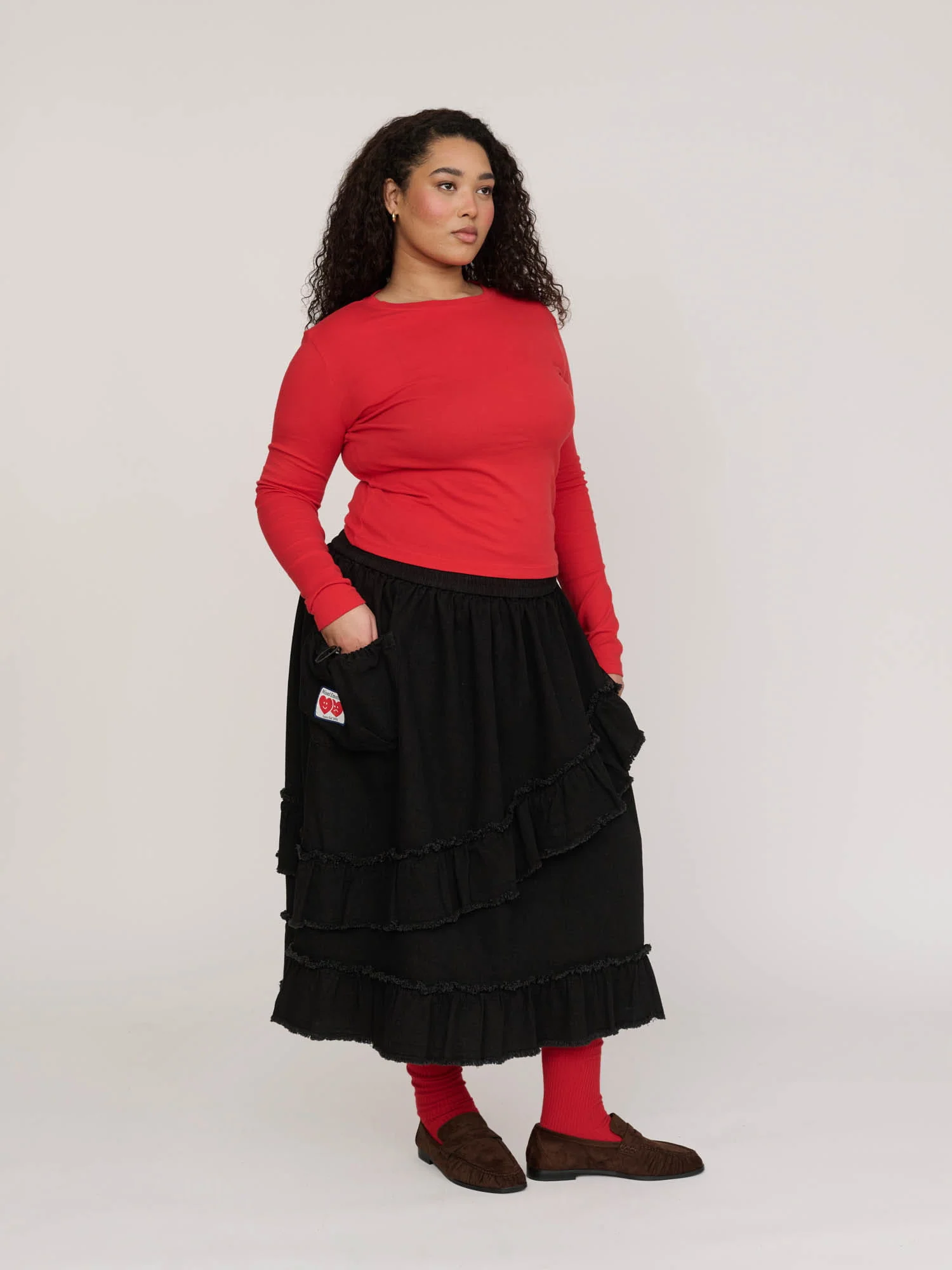Mixed Frill Skirt - Image 7