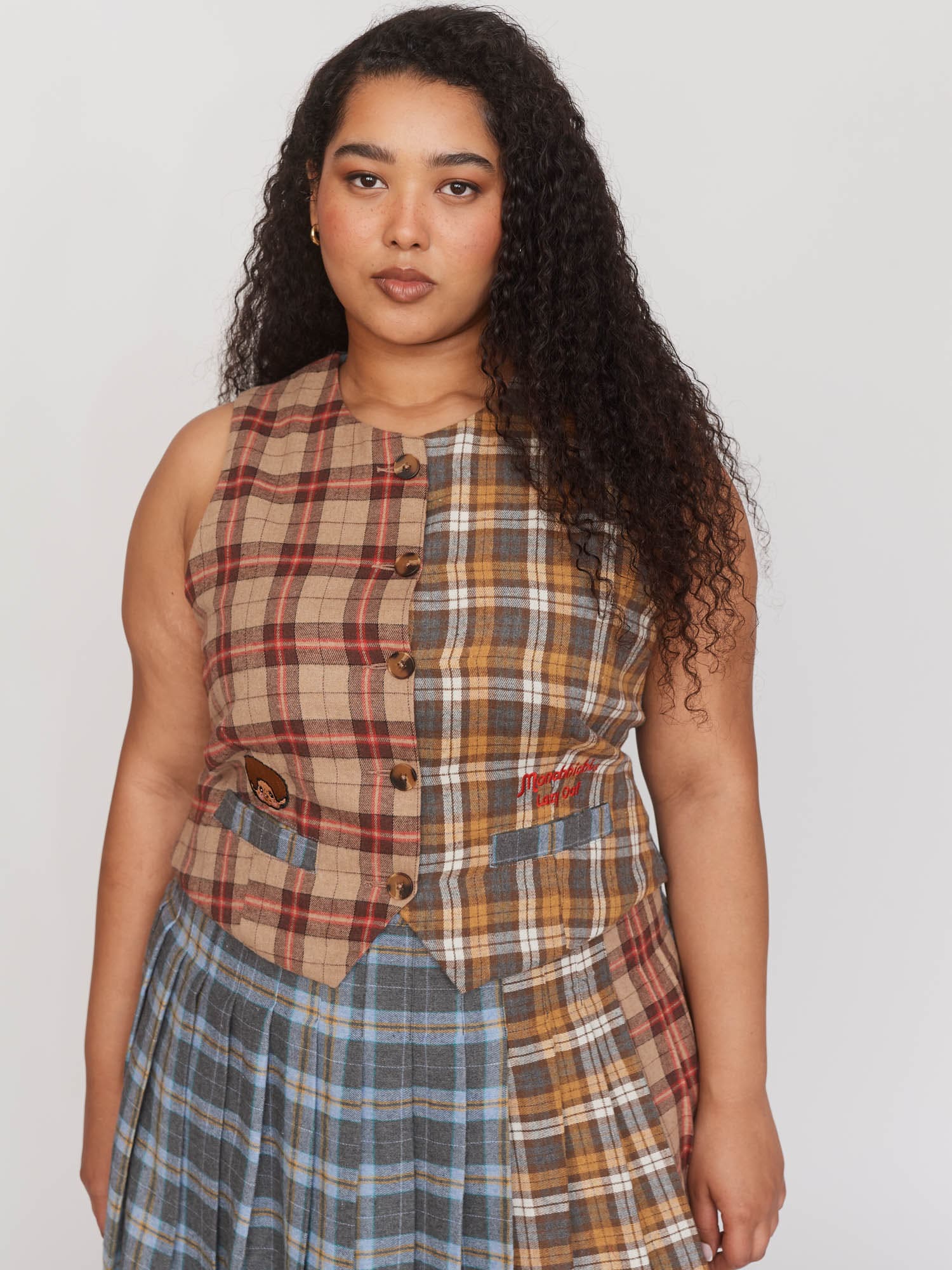 Monchhichi x Lazy Oaf Button Up Top
