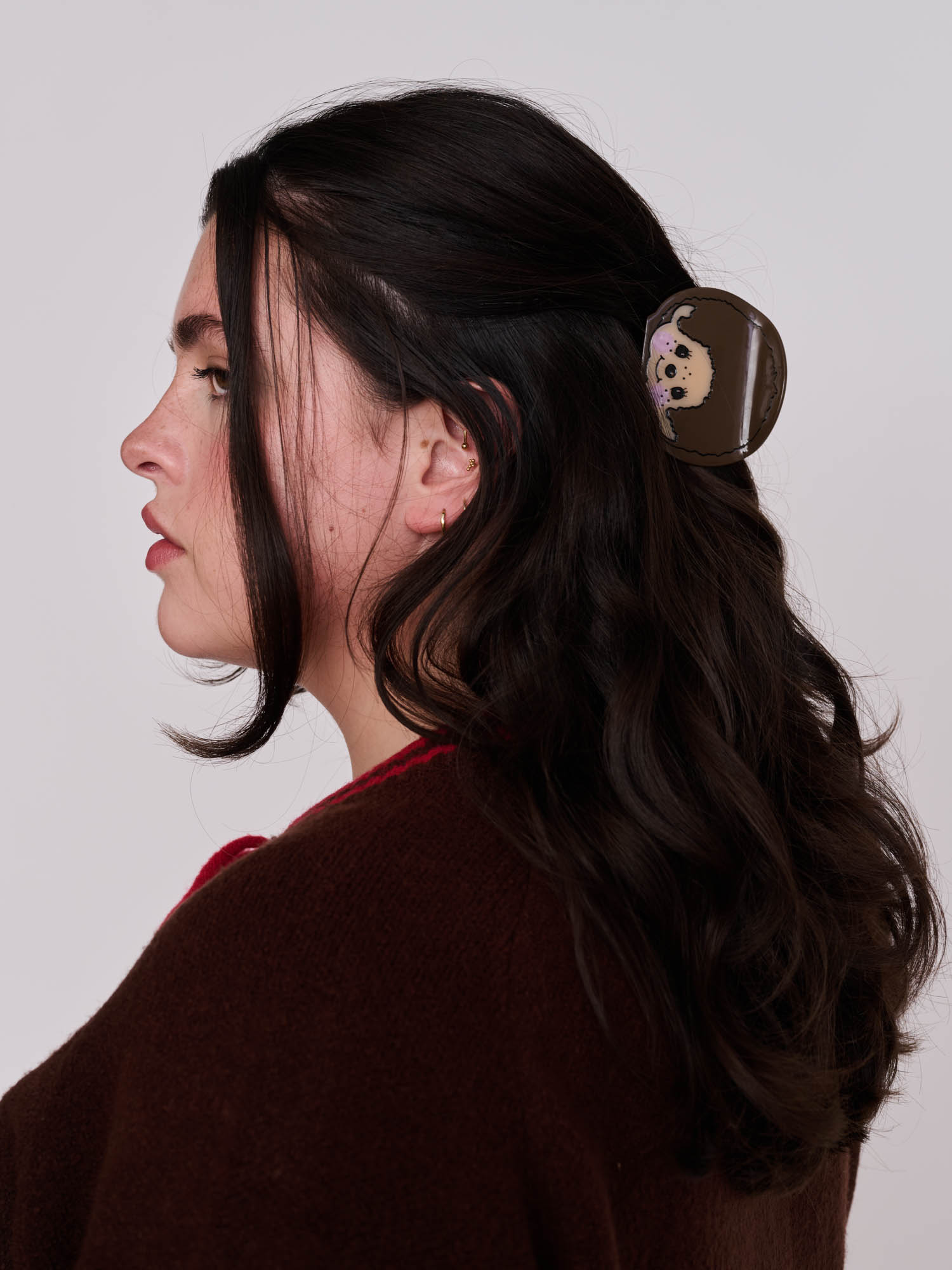 Monchhichi x Lazy Oaf Claw Clip - Image 2