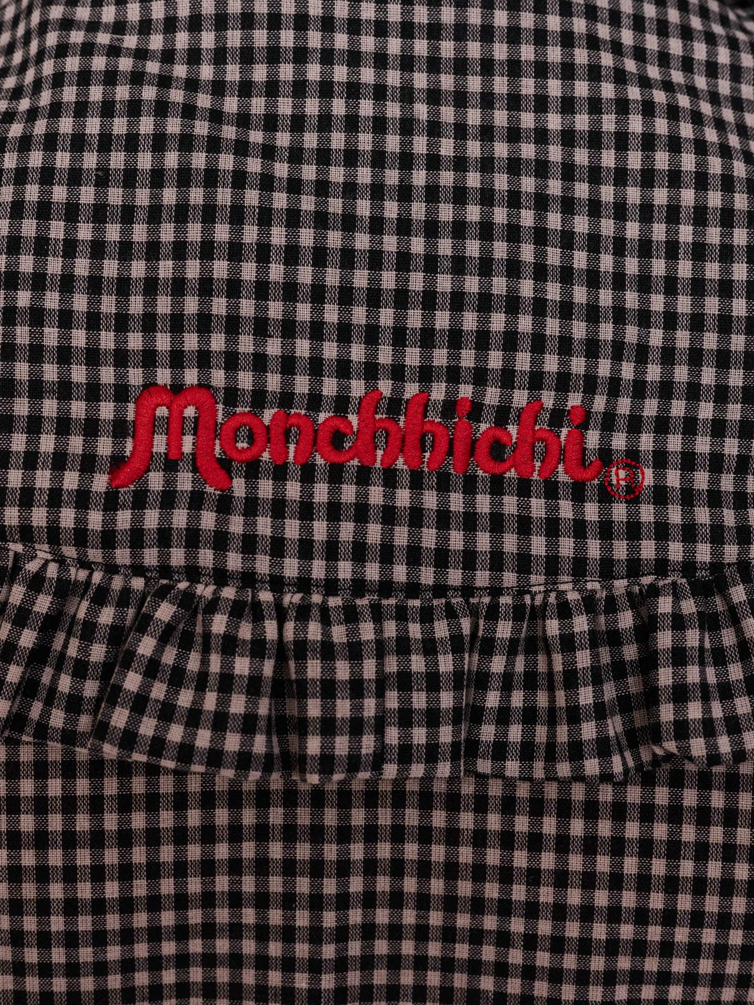 Monchhichi x Lazy Oaf Gingham Dress - Image 5
