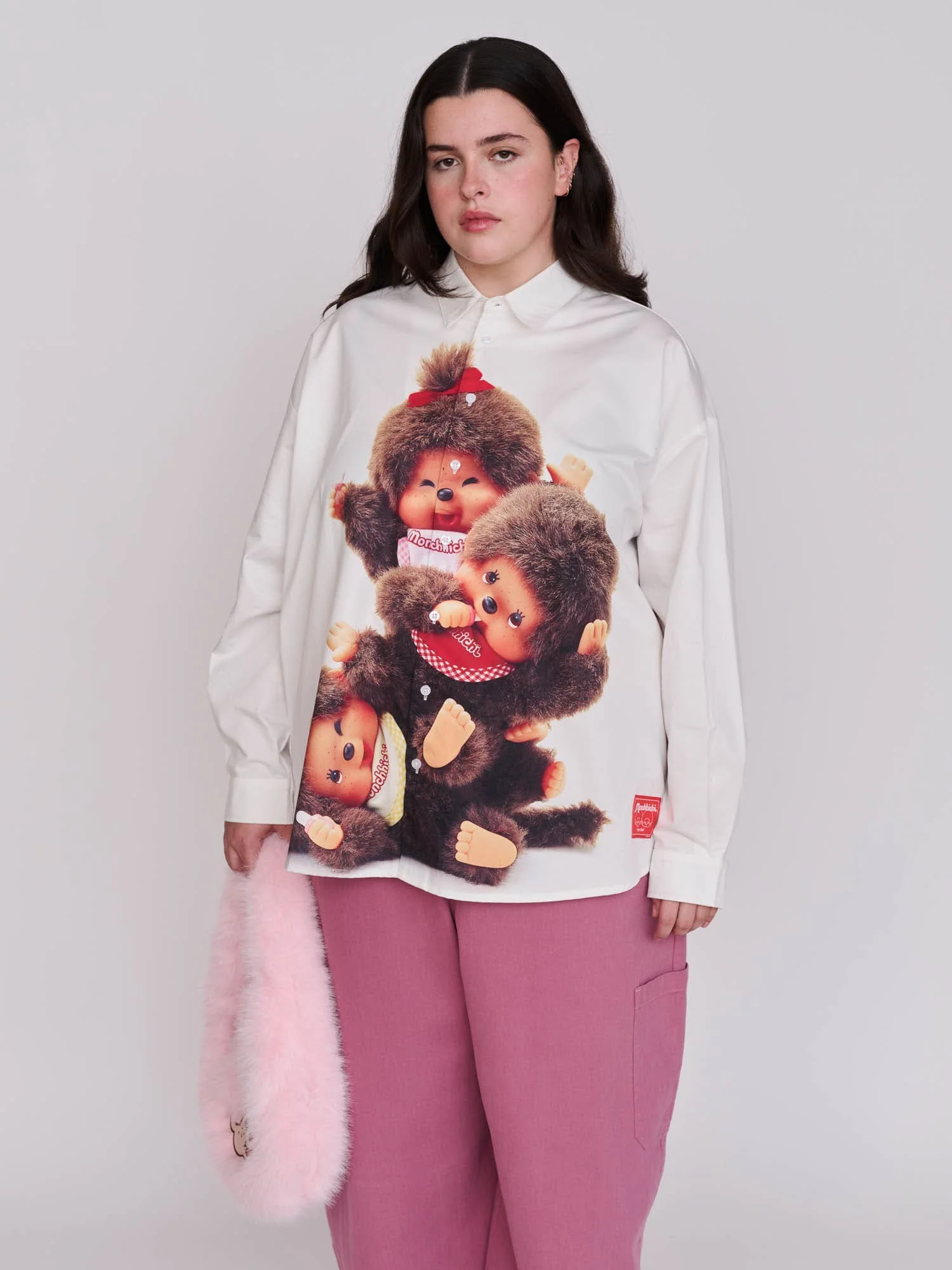 Monchhichi x Lazy Oaf Long Sleeve Shirt - Image 5