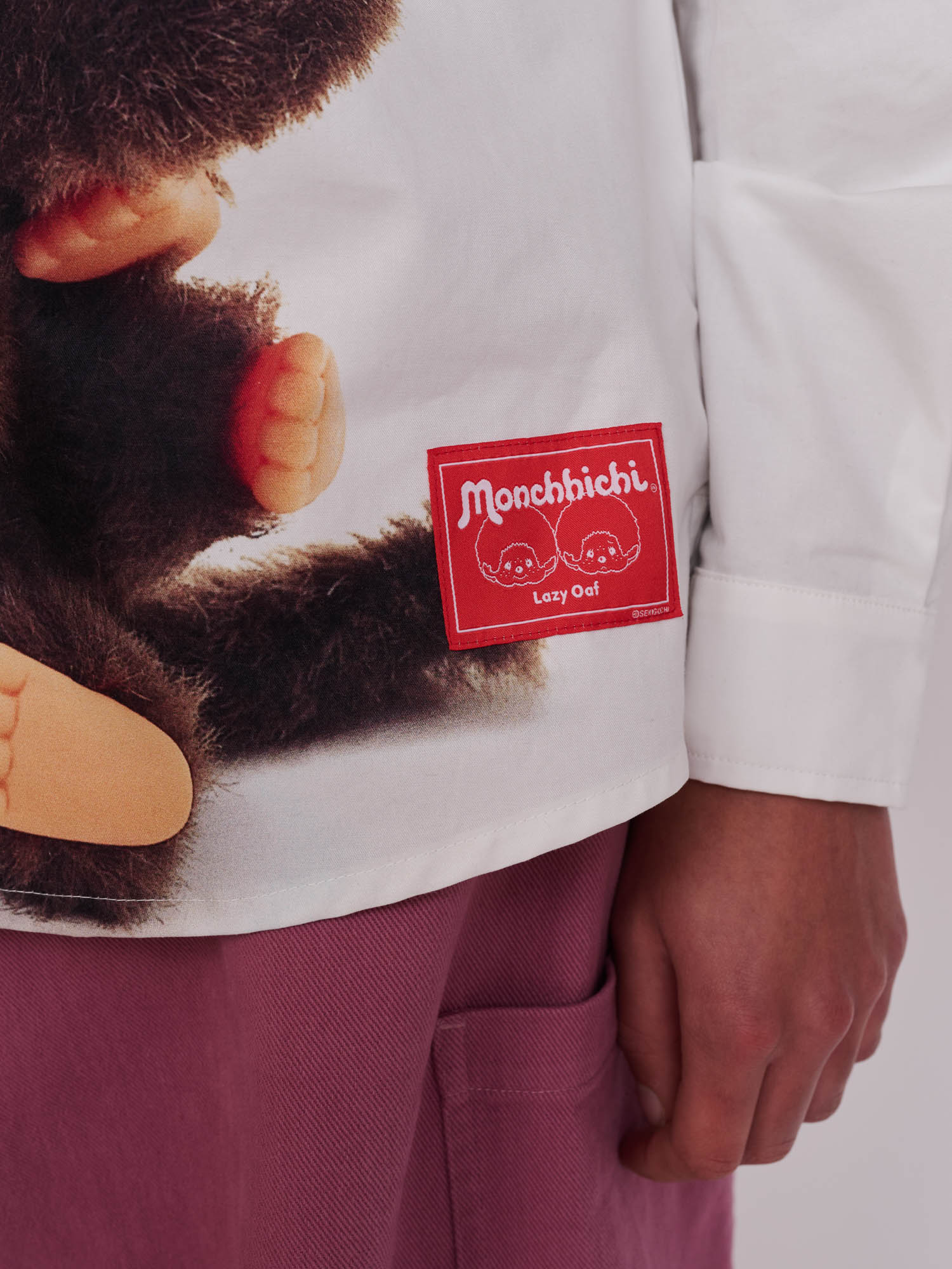 Monchhichi x Lazy Oaf Long Sleeve Shirt - Image 7