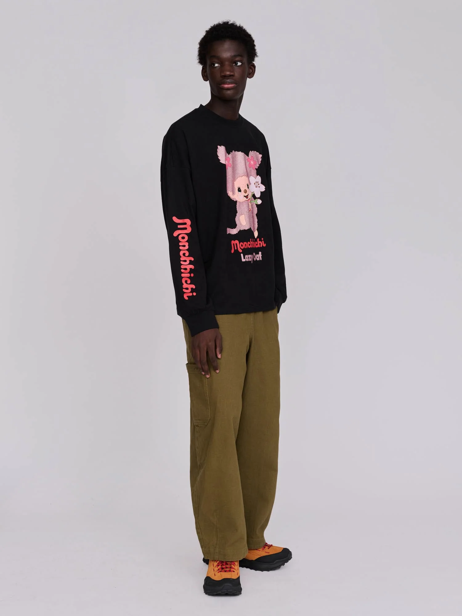 Monchhichi x Lazy Oaf Long Sleeve Tee - Image 5
