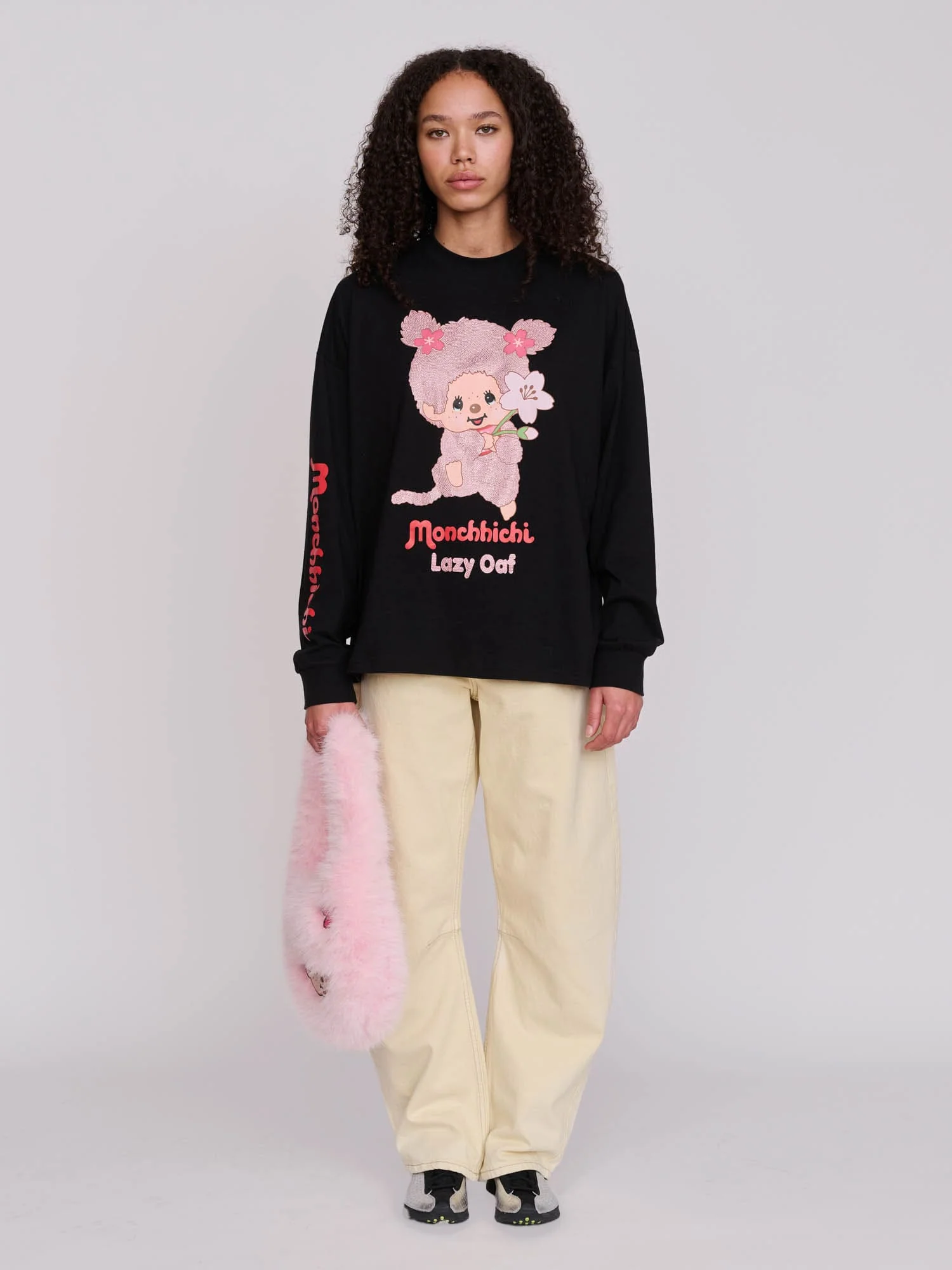 Monchhichi x Lazy Oaf Long Sleeve Tee - Image 6